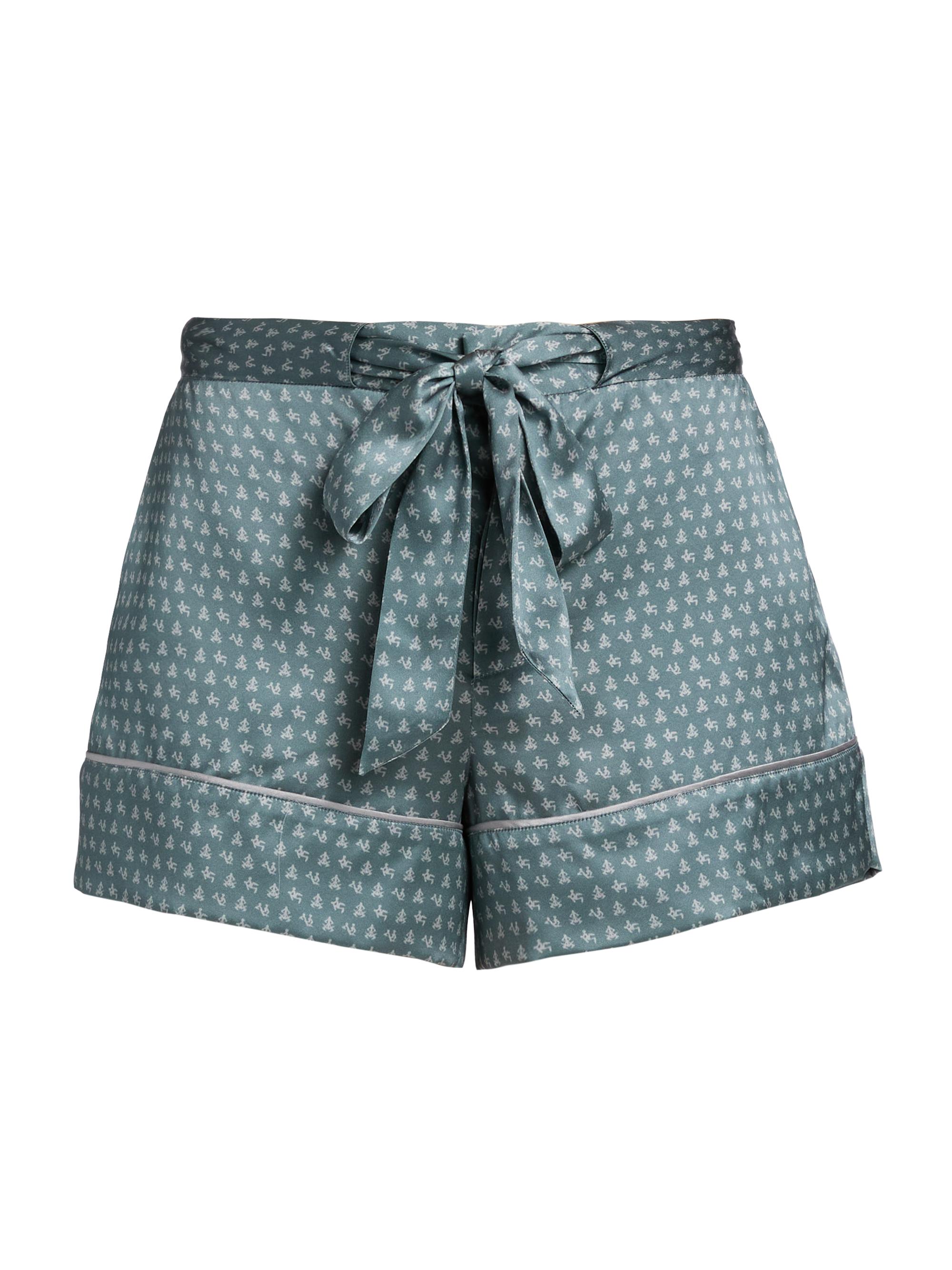 Kiki de Montparnasse Women's Moi Et Toi Tie-Waist Pajama Shorts - Tempete