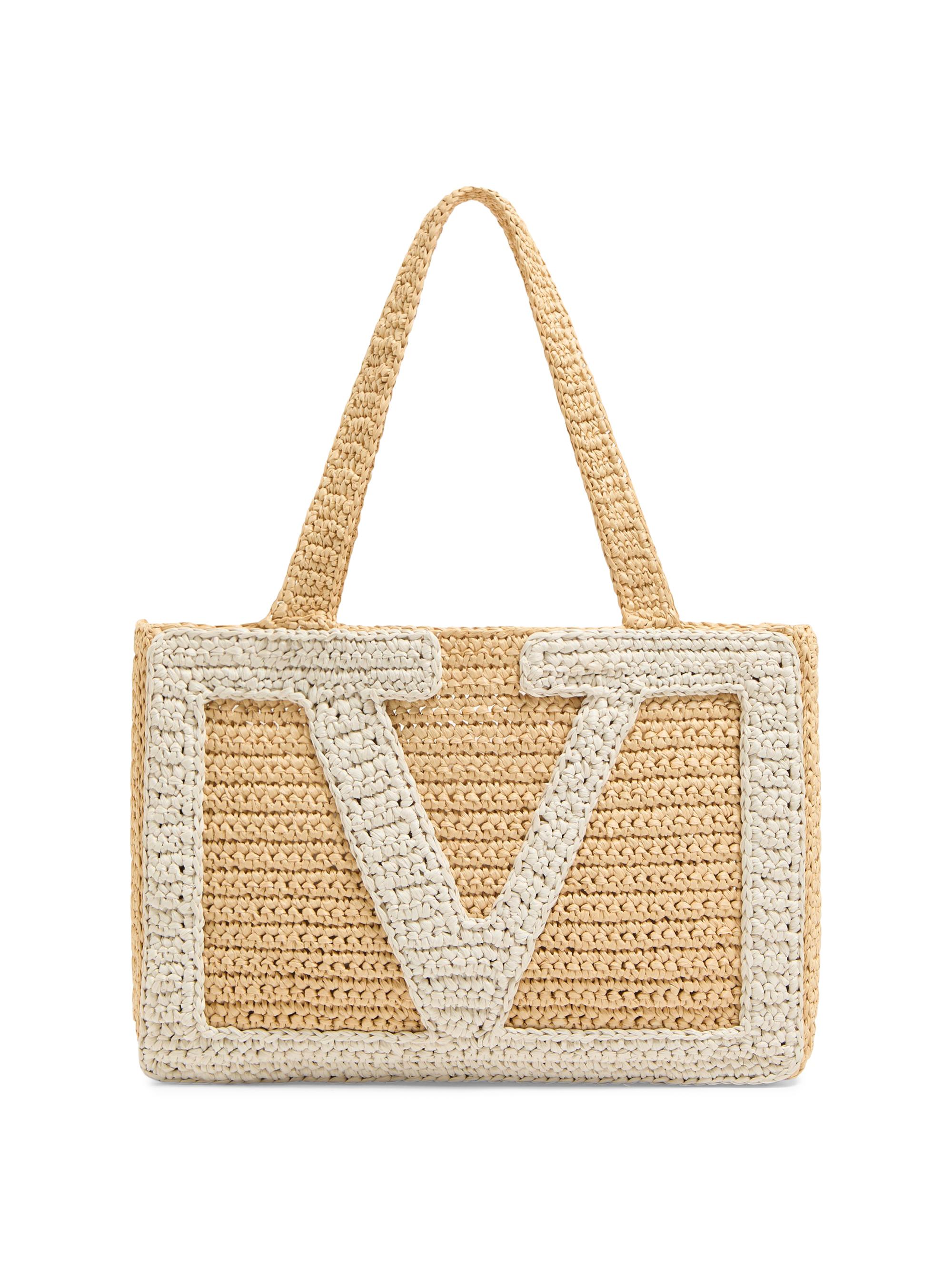 Valentino Garavani Women's Viva Superstar  Shopping Tote Bag - Natural Butter