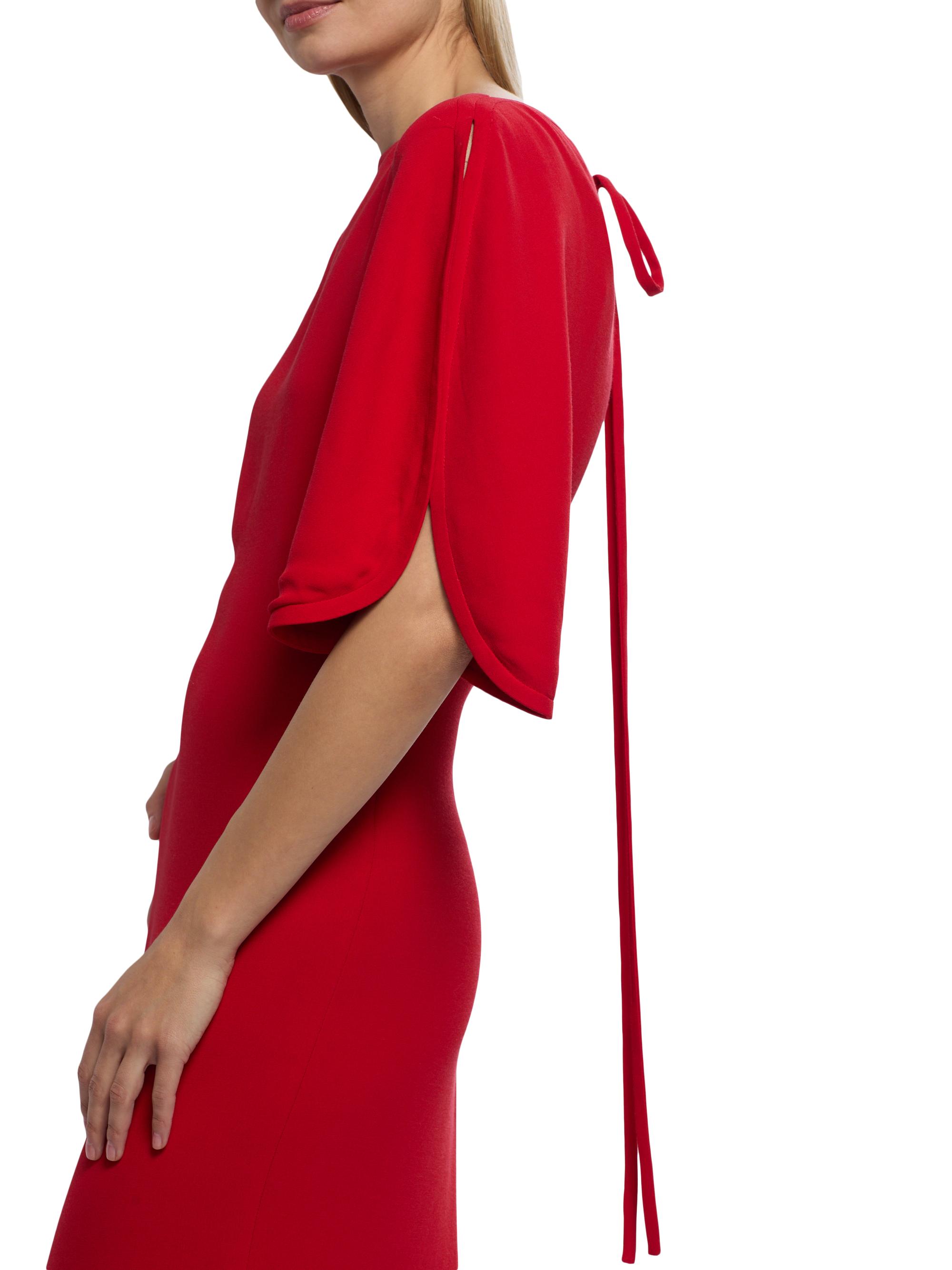 strapless open back dress 16 Arlington Red Long-sleeve Sequin Dress with Front Cut Out and Long   Mine & Yours