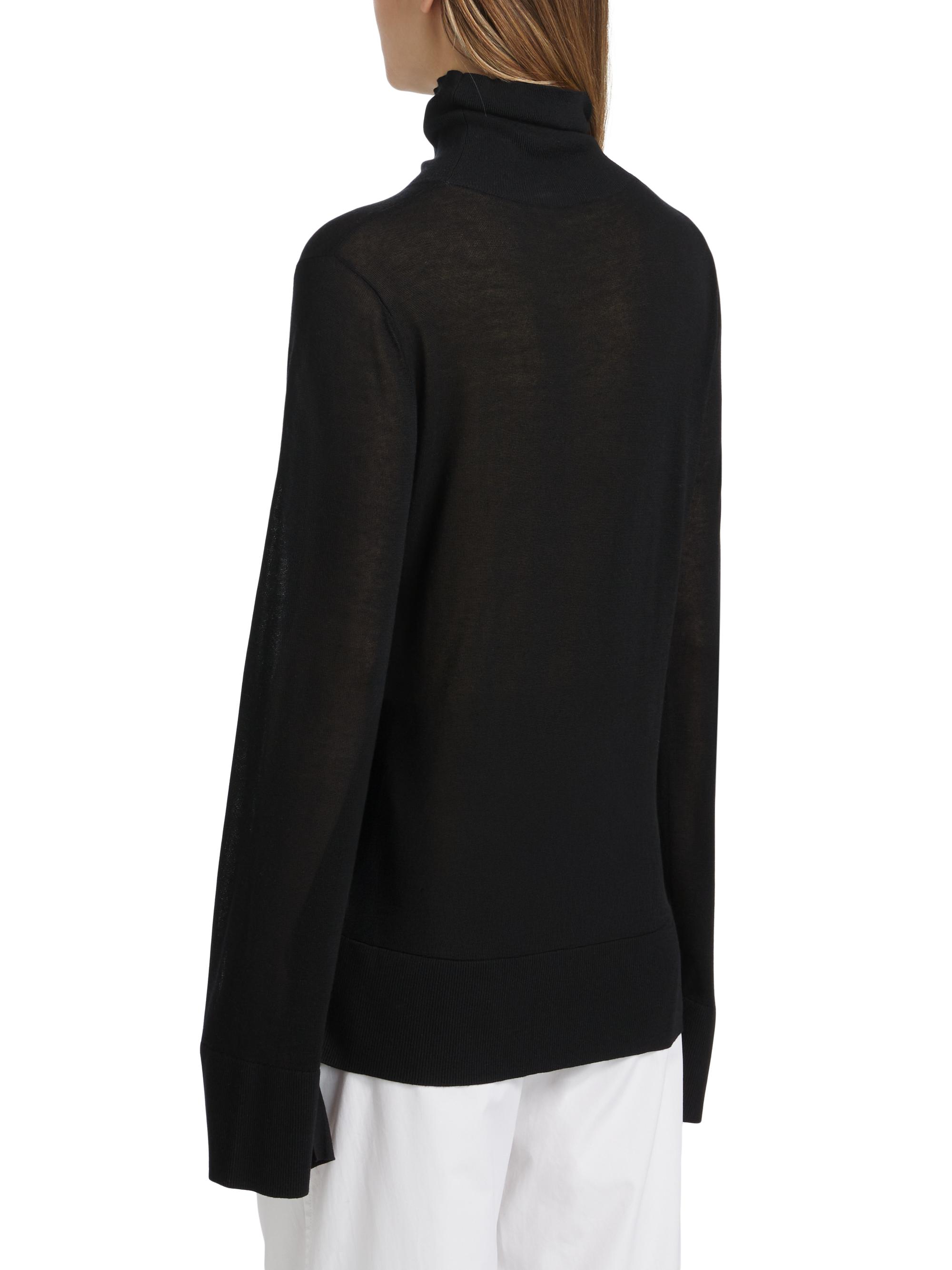 Toteme Slit-Sleeve Fine-Knit Turtleneck | Saks Fifth Avenue