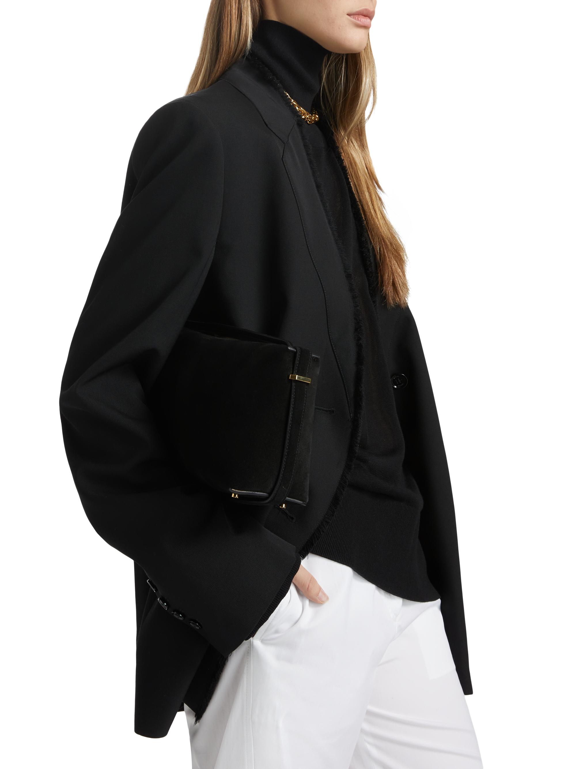 Toteme Raw Lapel Wool Single-Breasted Jacket | Saks Fifth Avenue