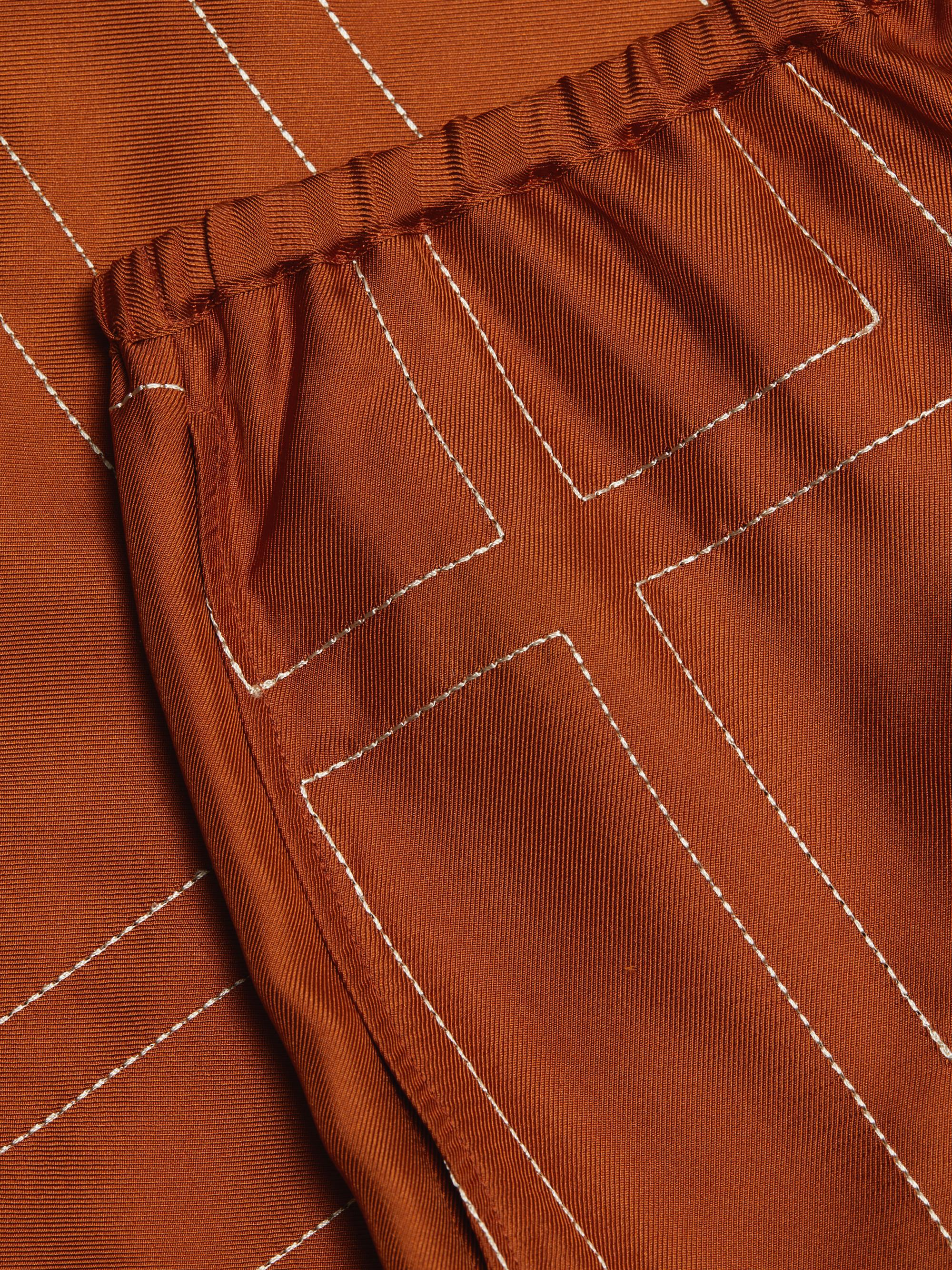 Toteme Monogram Silk Pajama-Inspired Shorts | Saks Fifth Avenue