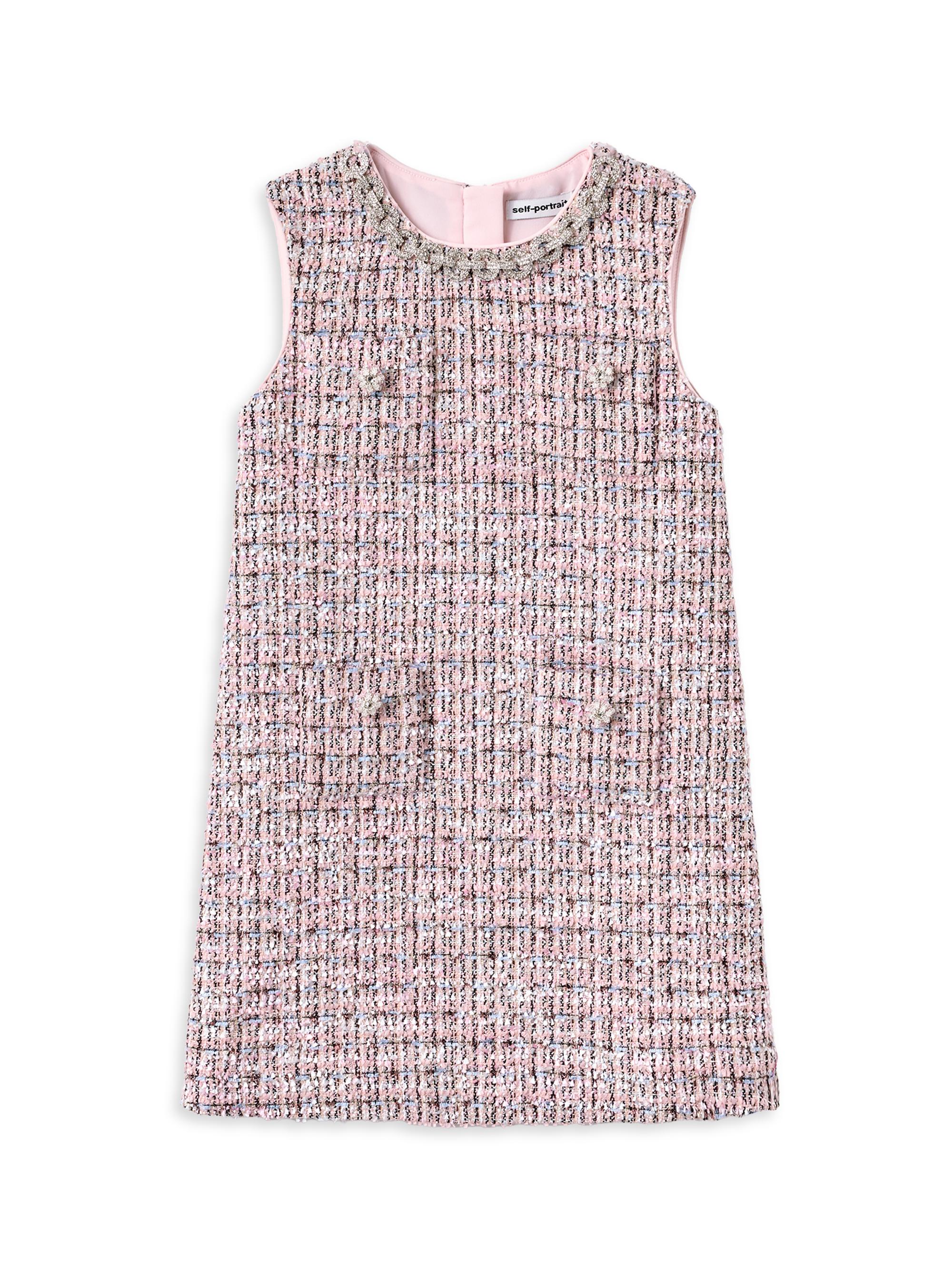 Little Girl's & Girl's Sequin Knit Dress