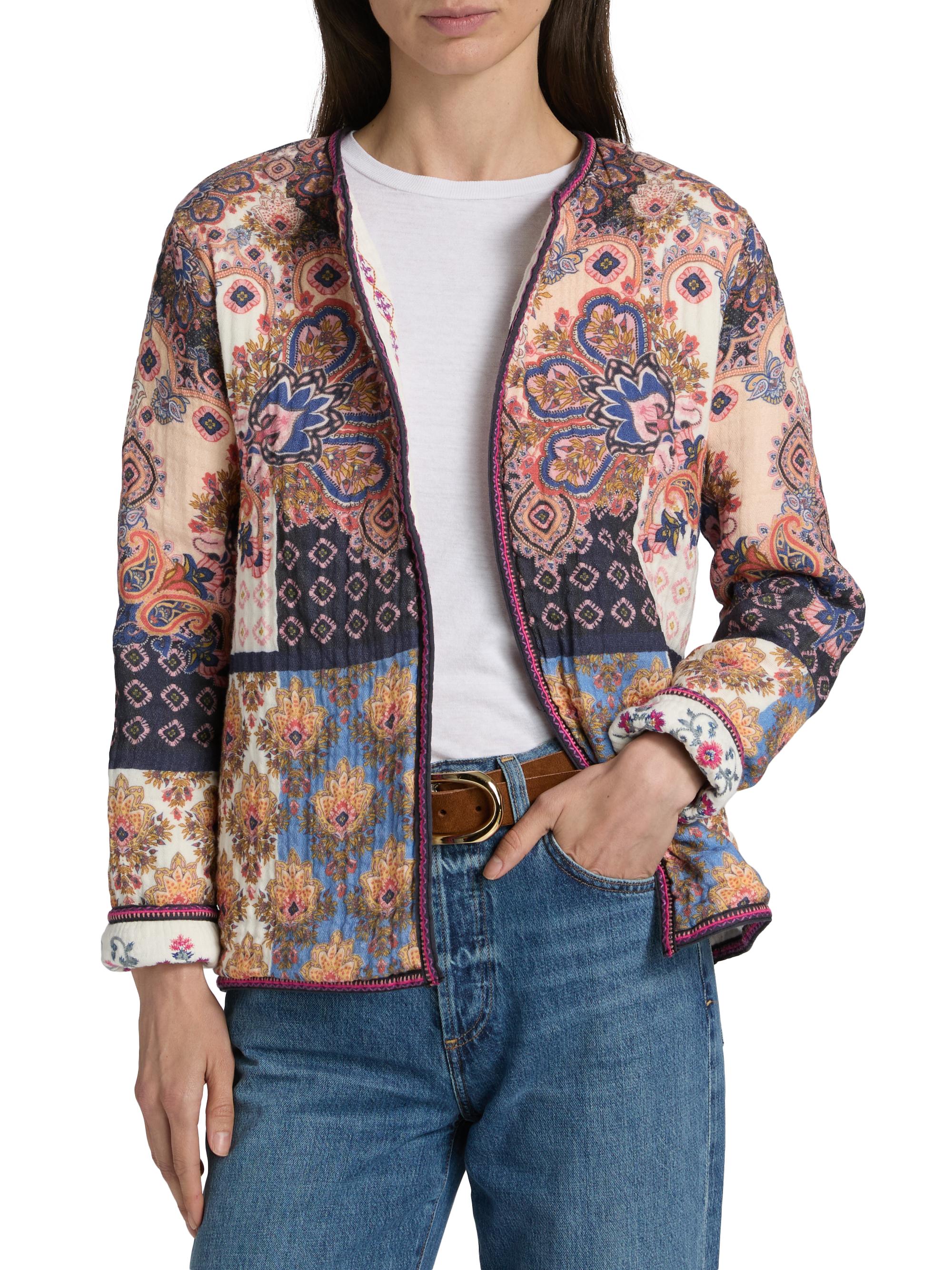 Johnny Was Wendy Embroidered Jacket | Saks Fifth Avenue