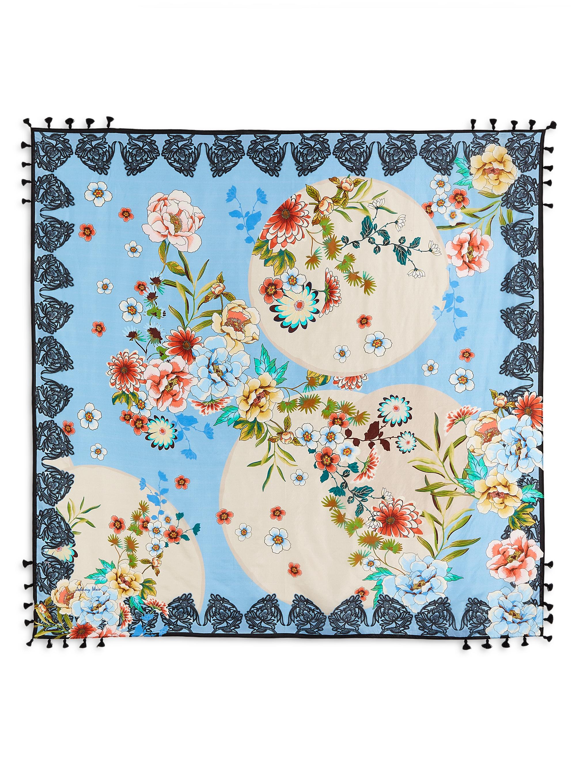 Johnny Was Lewisia Silk Scarf | Saks Fifth Avenue