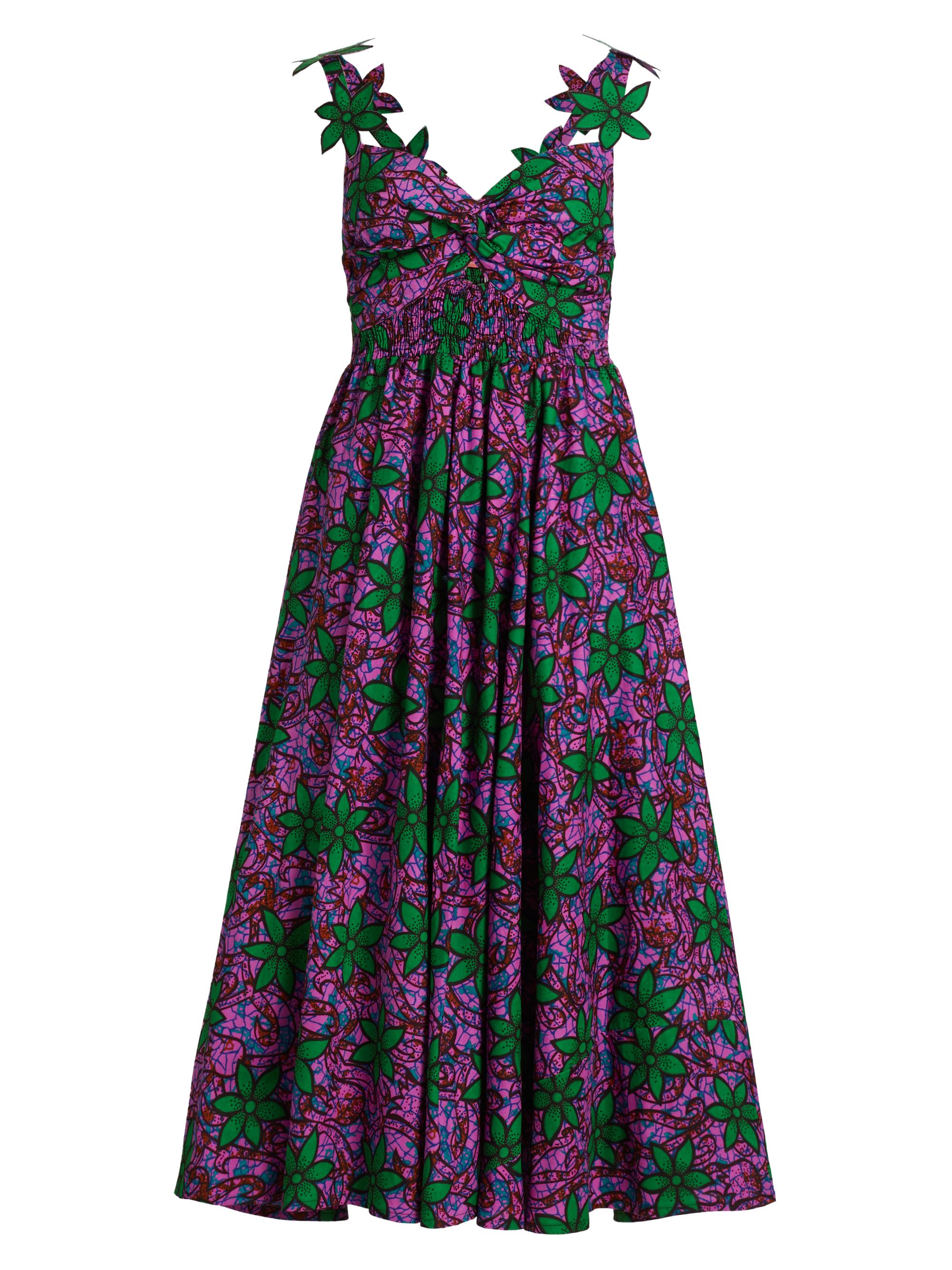 Elisamama Women's Toye Floral Midi-Dress