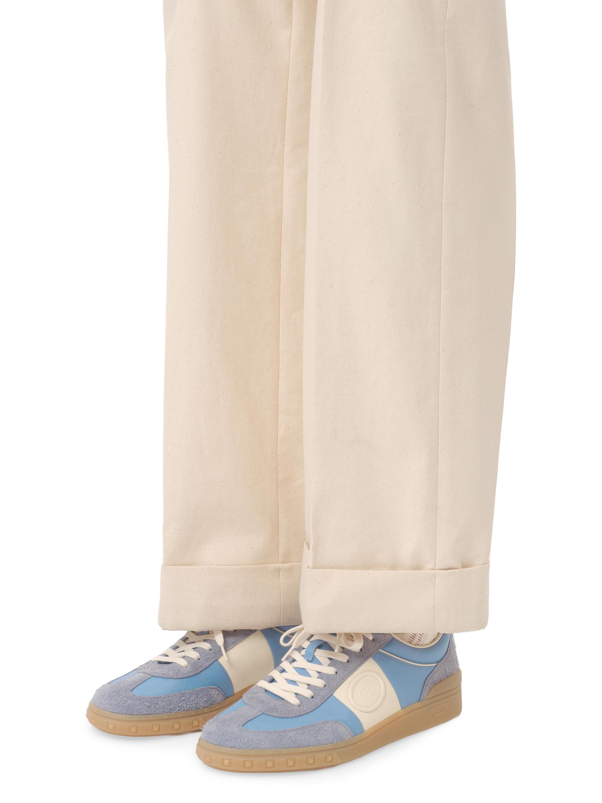 Valentino Garavani Men's Upvillage Low Top Sneakers in Crust