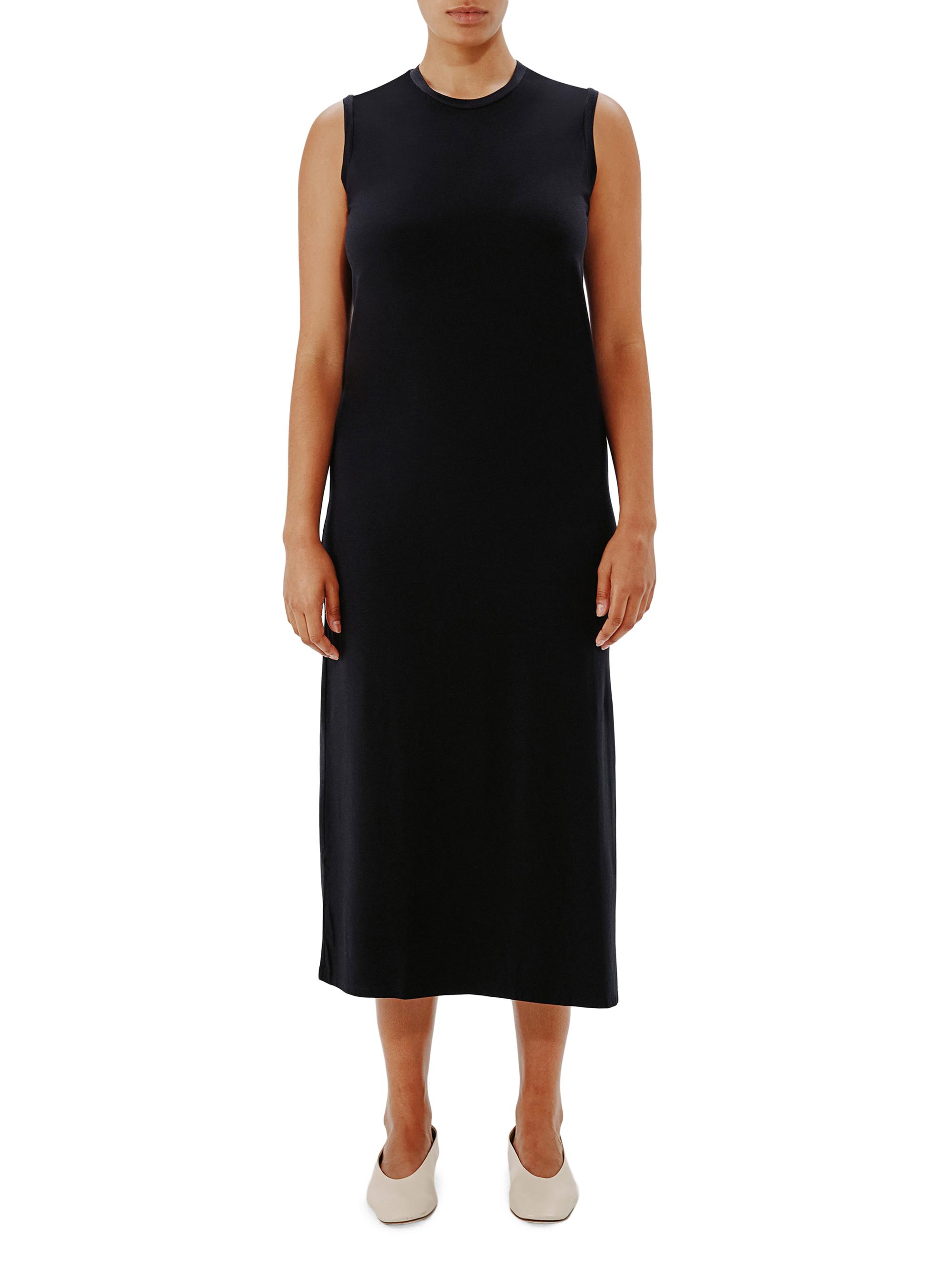 long sleeve black tie dresses Pixie Market Tie Waist Long Sleeve Maxi Dress in Black at Nordstrom, Size Medium