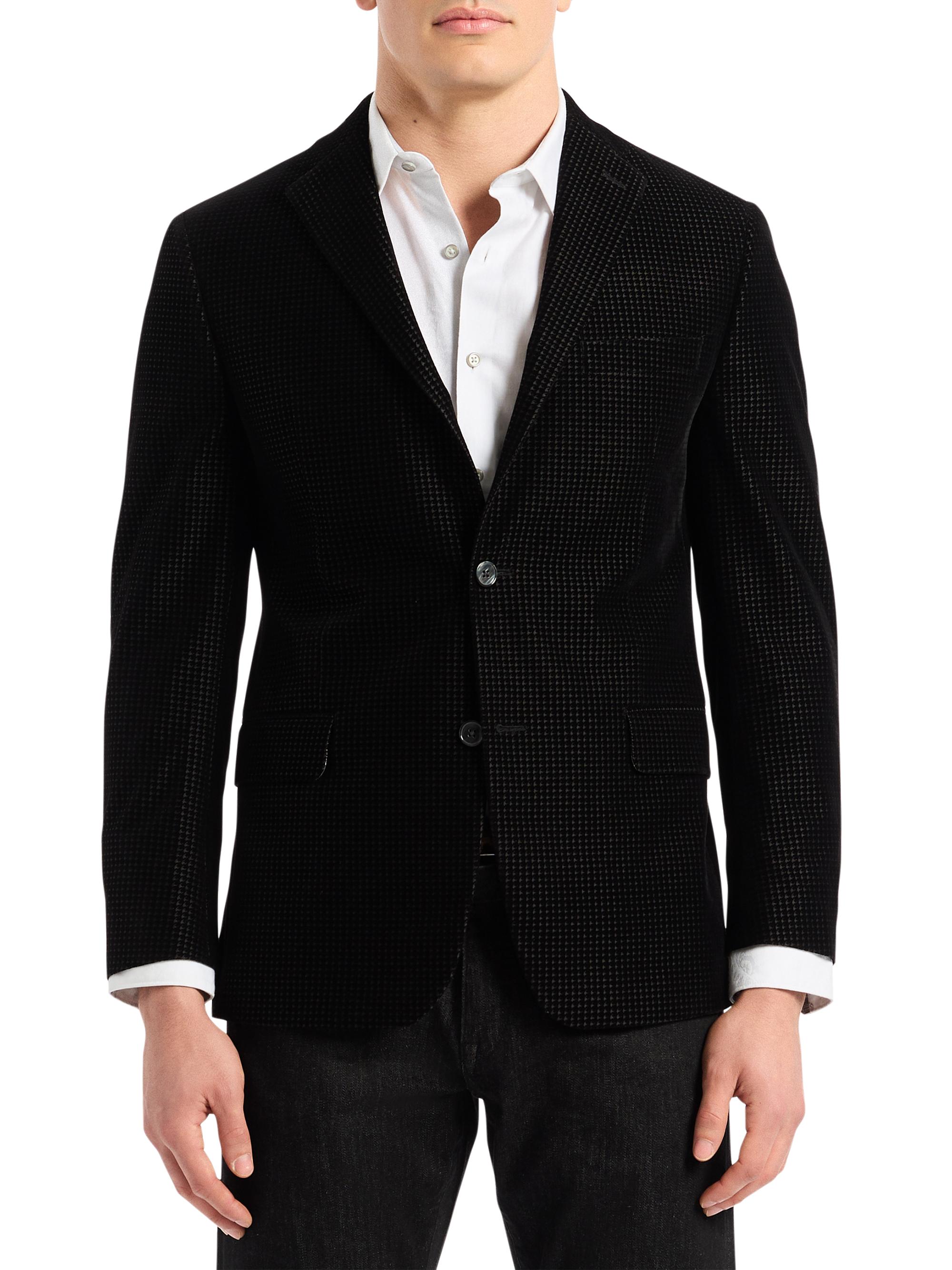 Robert Graham Men's Colden Houndstooth Sportcoat - Black