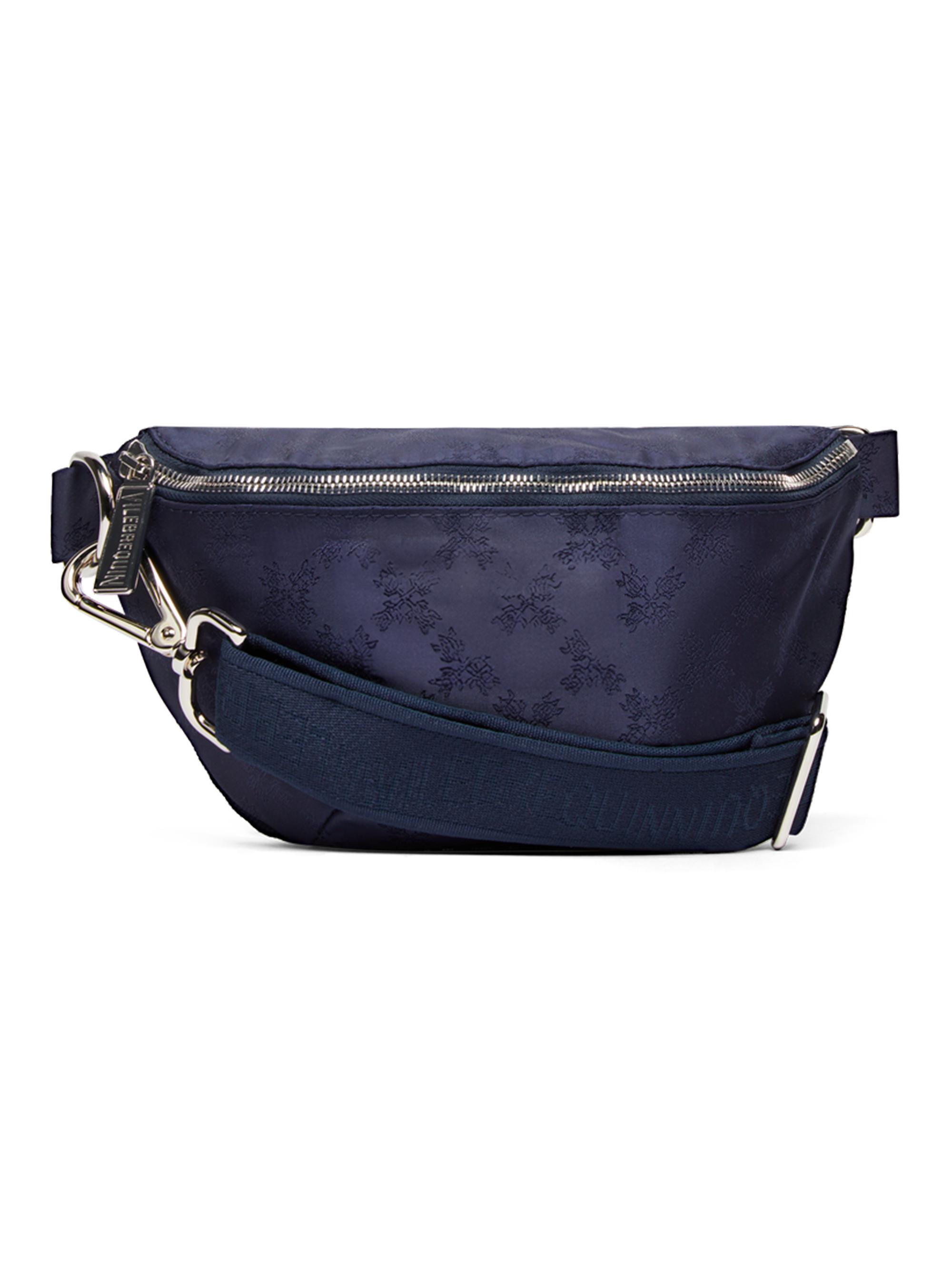 Vilebrequin Men's Turtle Monogram Belt Bag - Bleu Marine