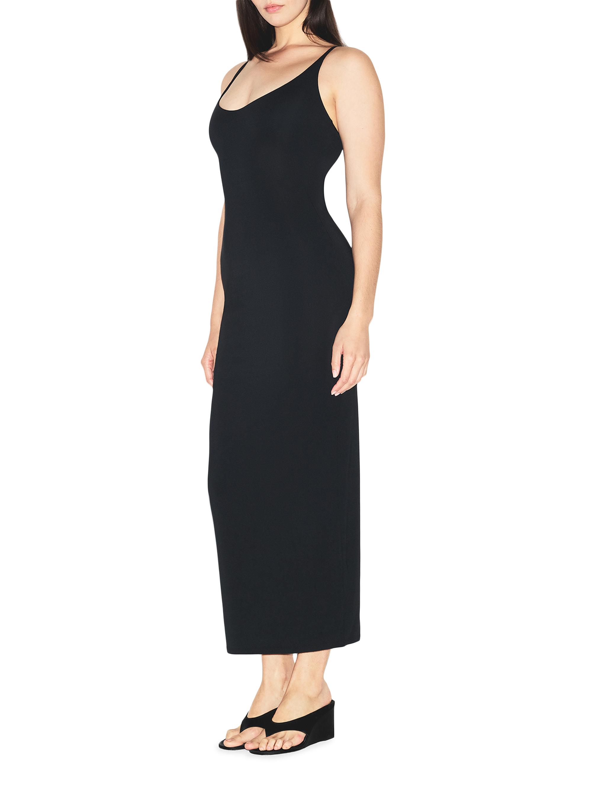 SKIMS Smooth Layers Scoop Neck Long Dress | Saks Fifth Avenue