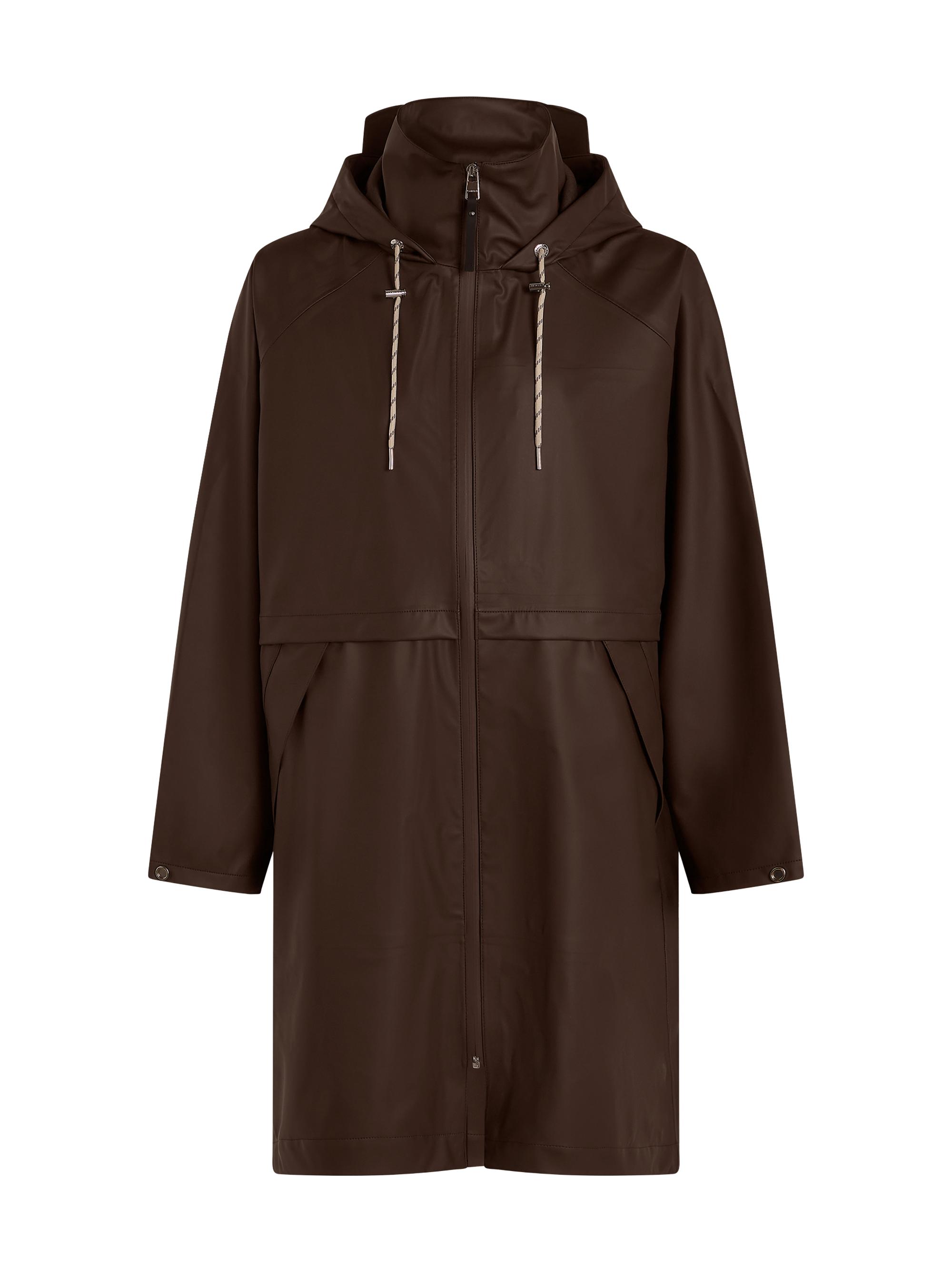 Varley Women's Kirsten Rain Coat - Dark Truffle