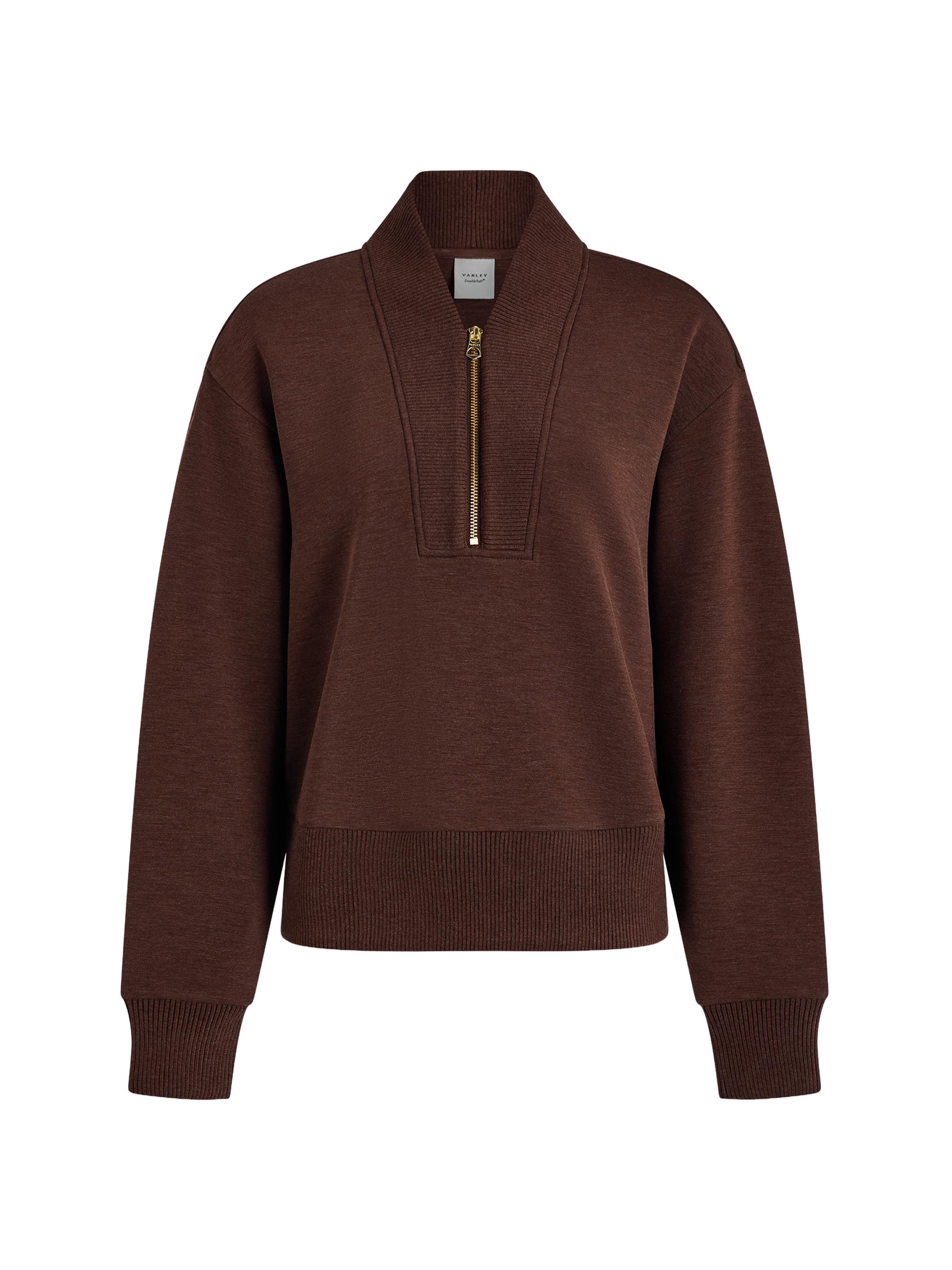 Varley Ridley Dalmation Knit Half-Zip Sweater | Saks Fifth