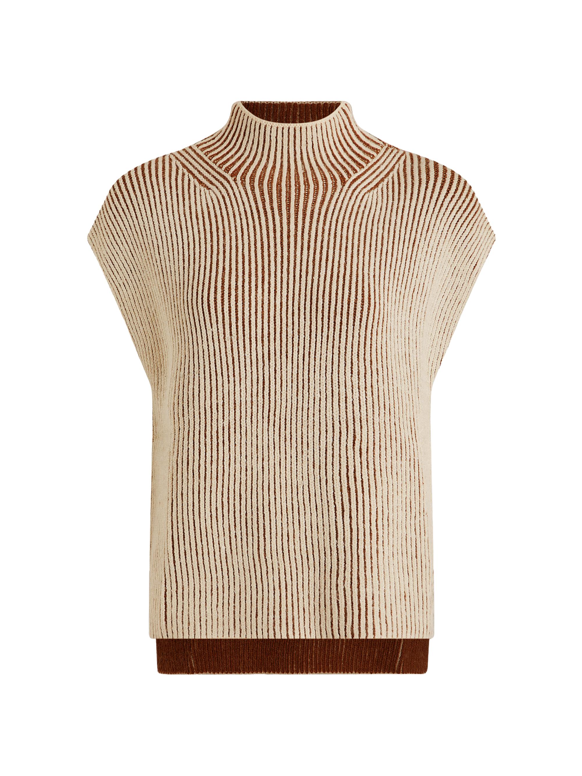 Varley Women's Lauren Plated Rib-Knit Tank - Cocoa Dust