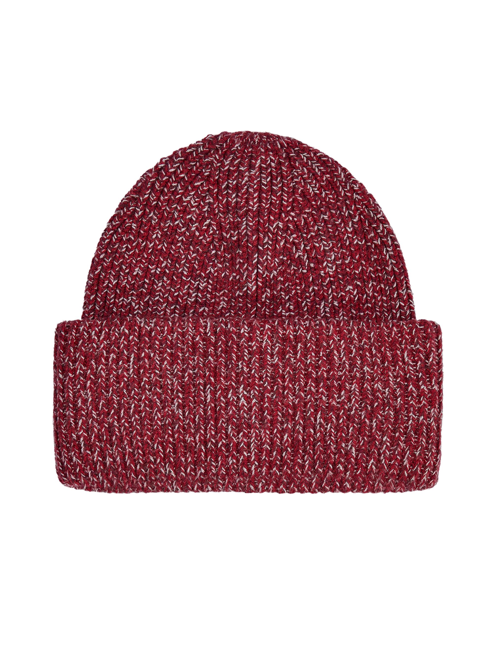 Varley Women's Carly Rib-Knit Beanie - Red Flecked