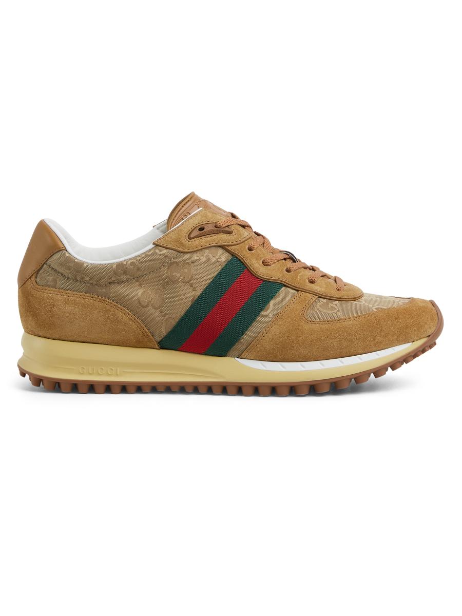 【関税&送料込】Gucci Re-Motion Low-Top Suede Sneakers Gucci Re-Motion Low-Top Sneakers | Saks Fifth Avenue