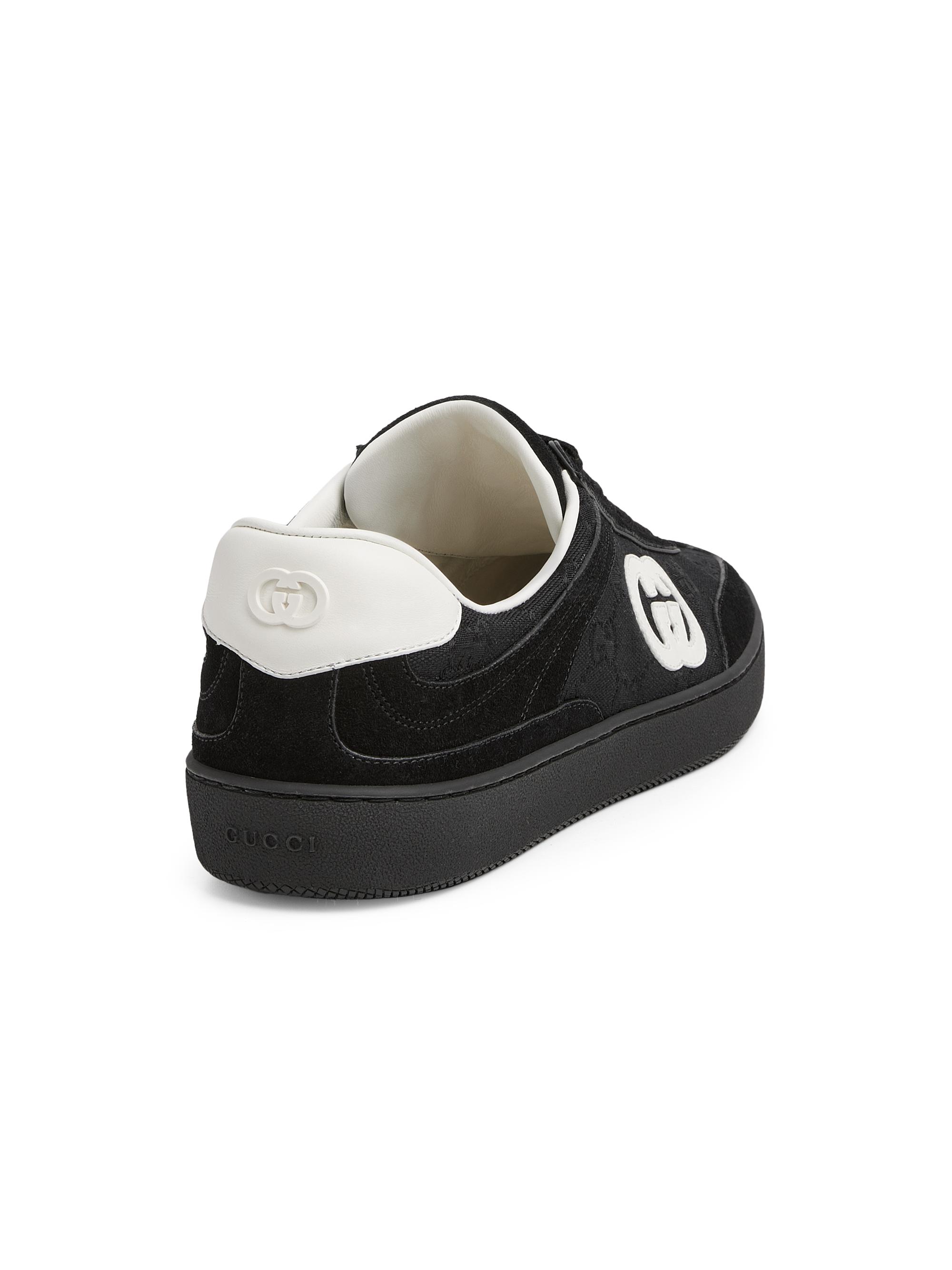 Gucci GG Suede & Canvas Low-Top Sneakers | Saks Fifth Avenue