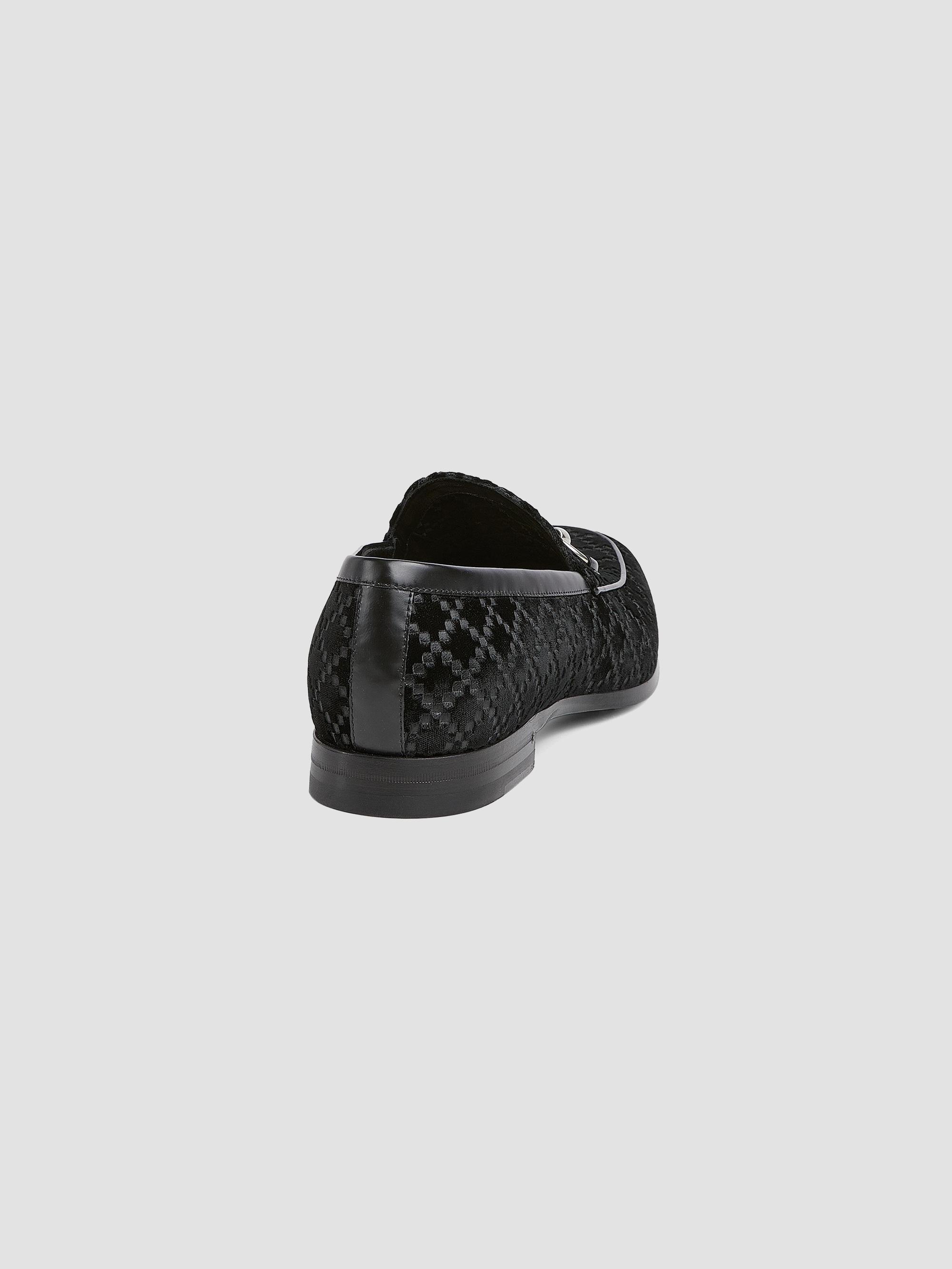 Gucci Black Velvet Horsebit Loafers with Silver Hardware Gucci Horsebit Slip On Loafers in Black Velvet main image 4