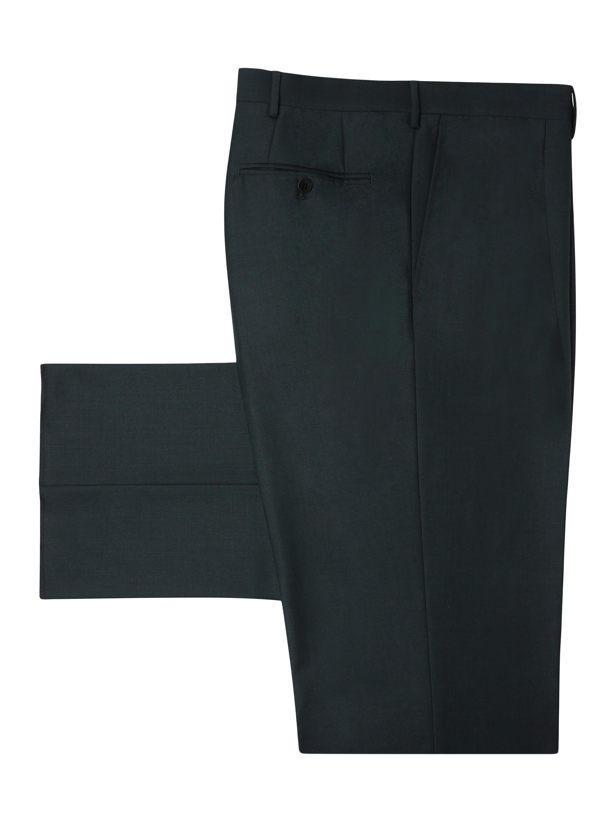 Stefano Ricci Men's Slim-Fit Blend Trousers - Grey Blue