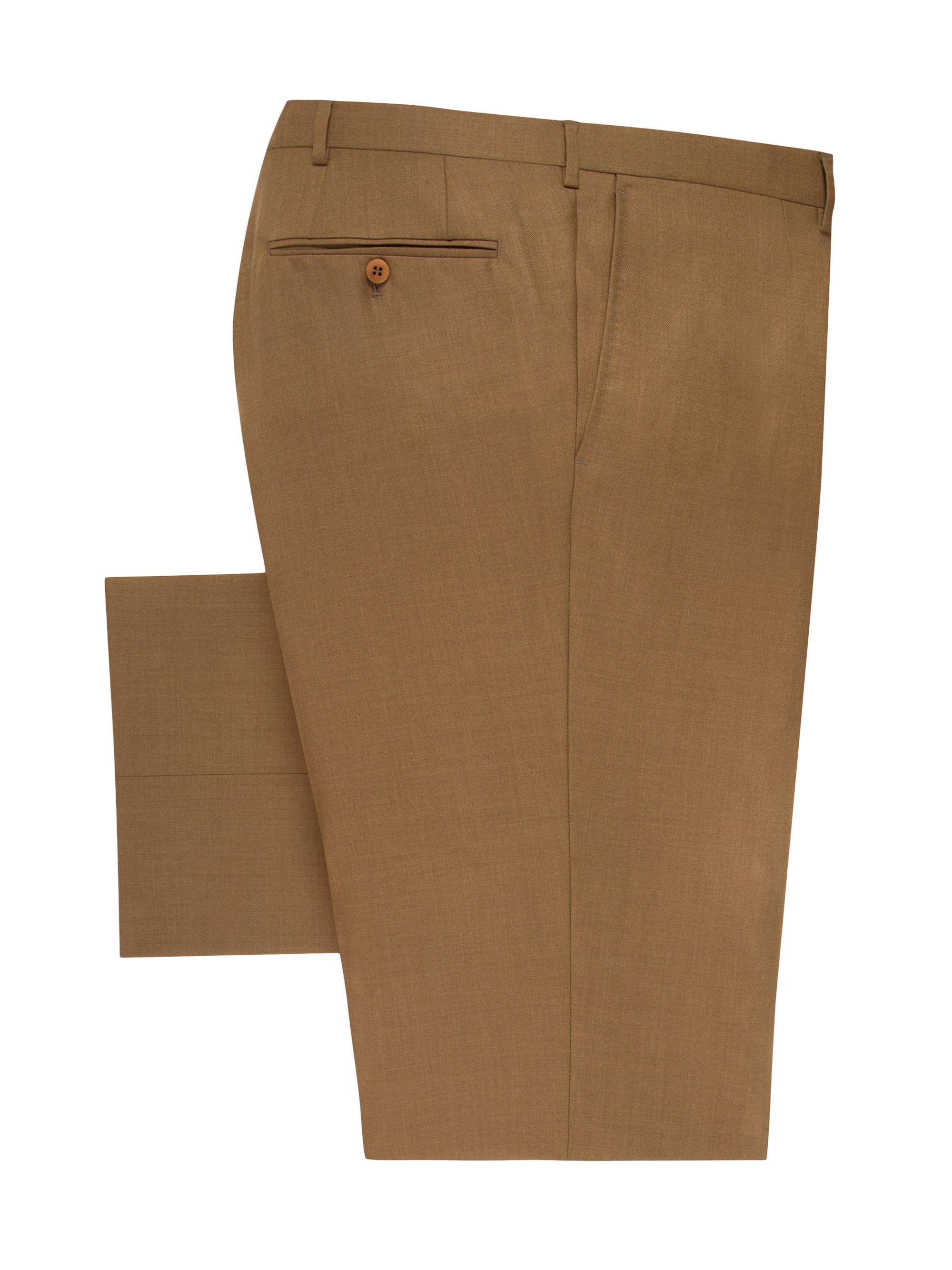 Stefano Ricci Men's Classic Sartorial Trousers - Brown