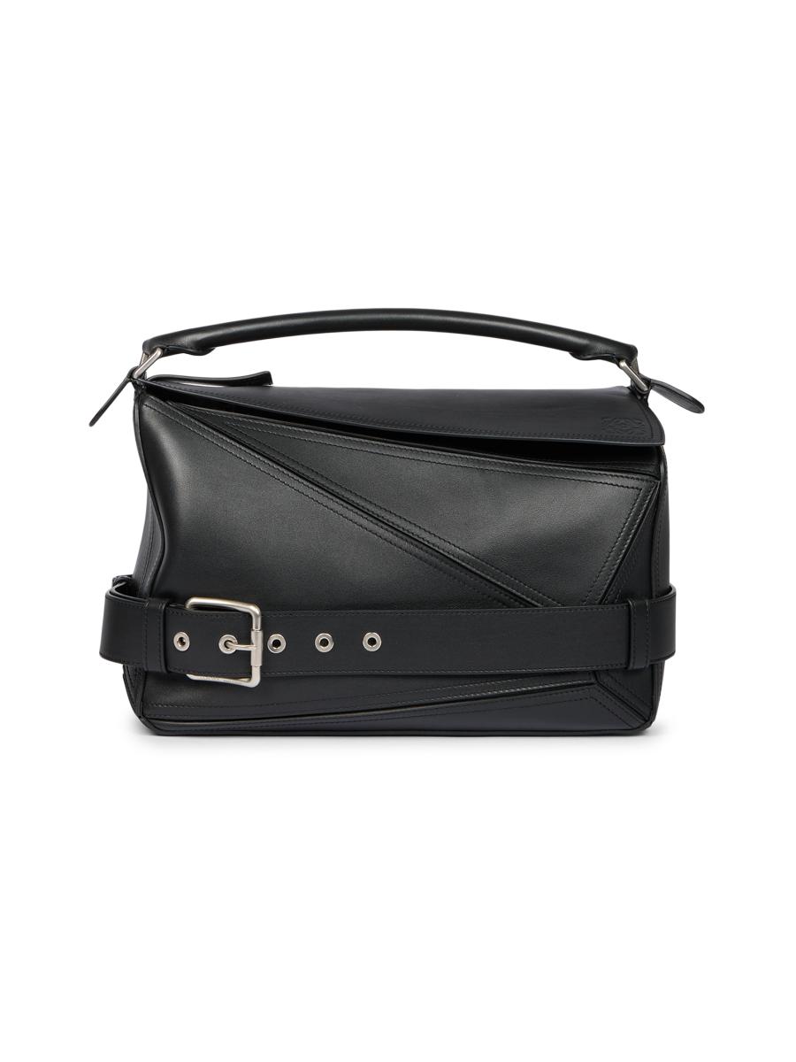 LOEWE ストライプショルダーバッグ　ブラック Loewe - STANDARD A5 TOTE | HBX - Globally Curated Fashion