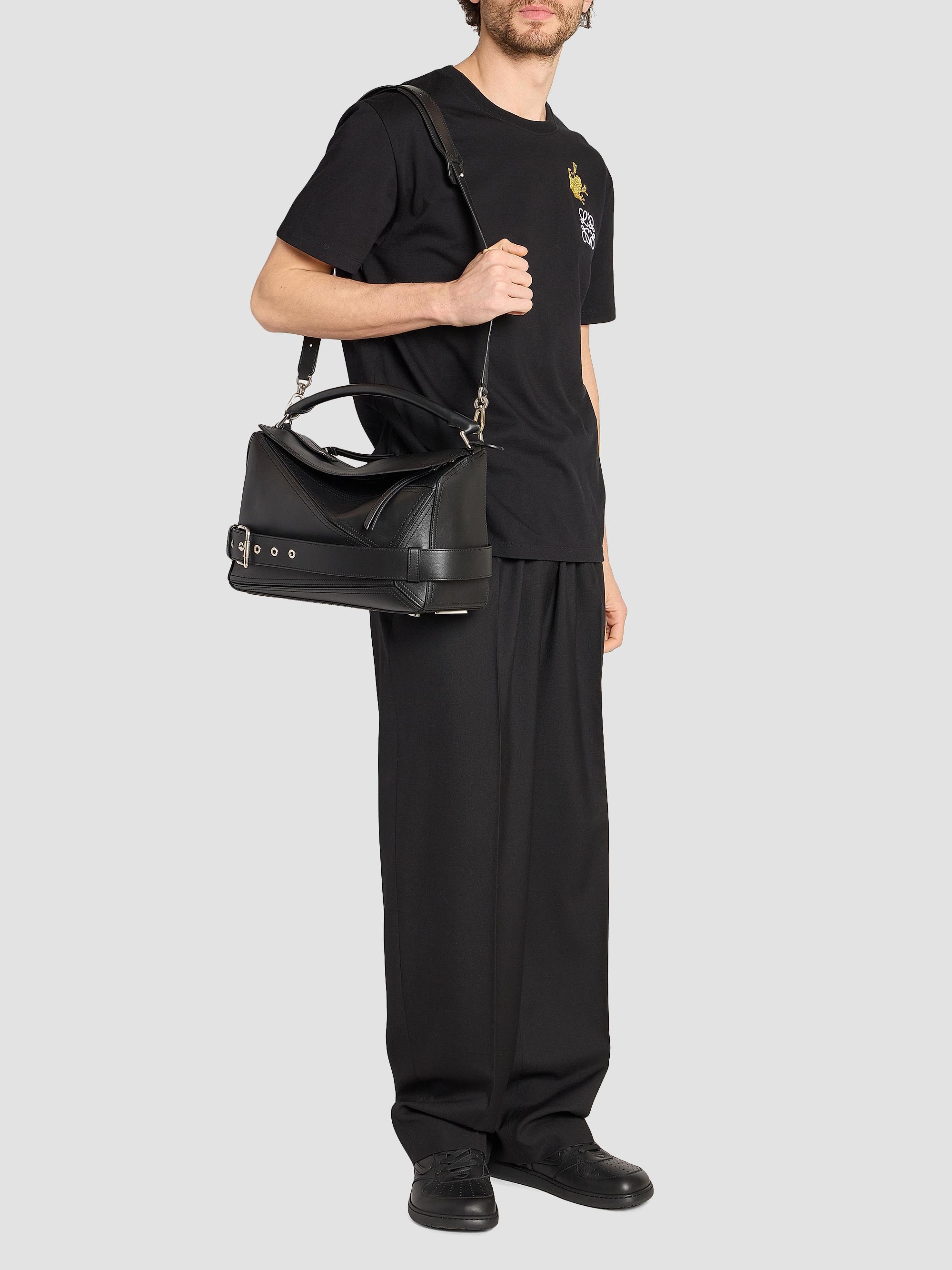 LOEWE Large Puzzle Leather Biker Bag | Saks Fifth Avenue