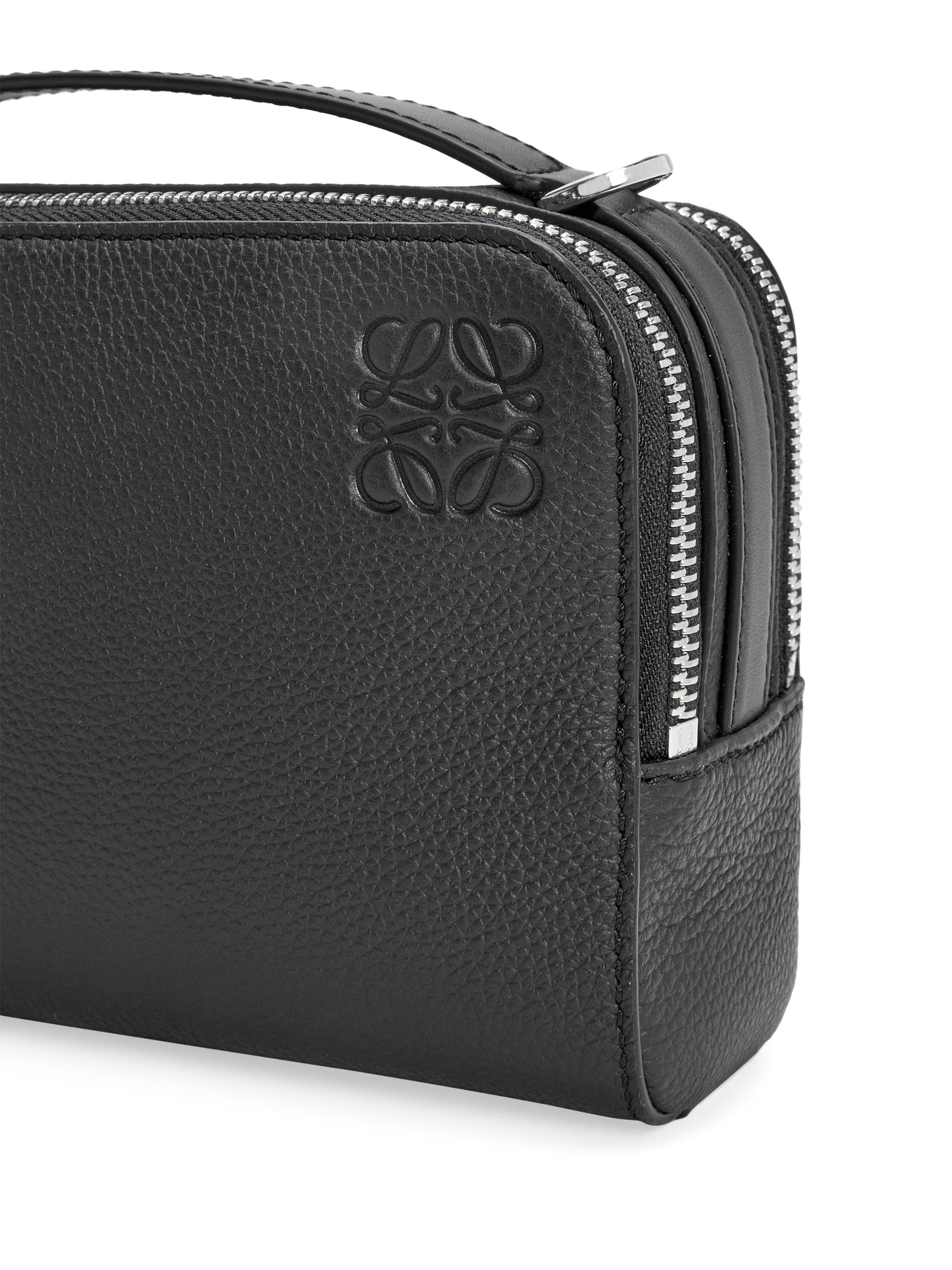 LOEWE Mini Essential Leather Camera Bag | Saks Fifth Avenue