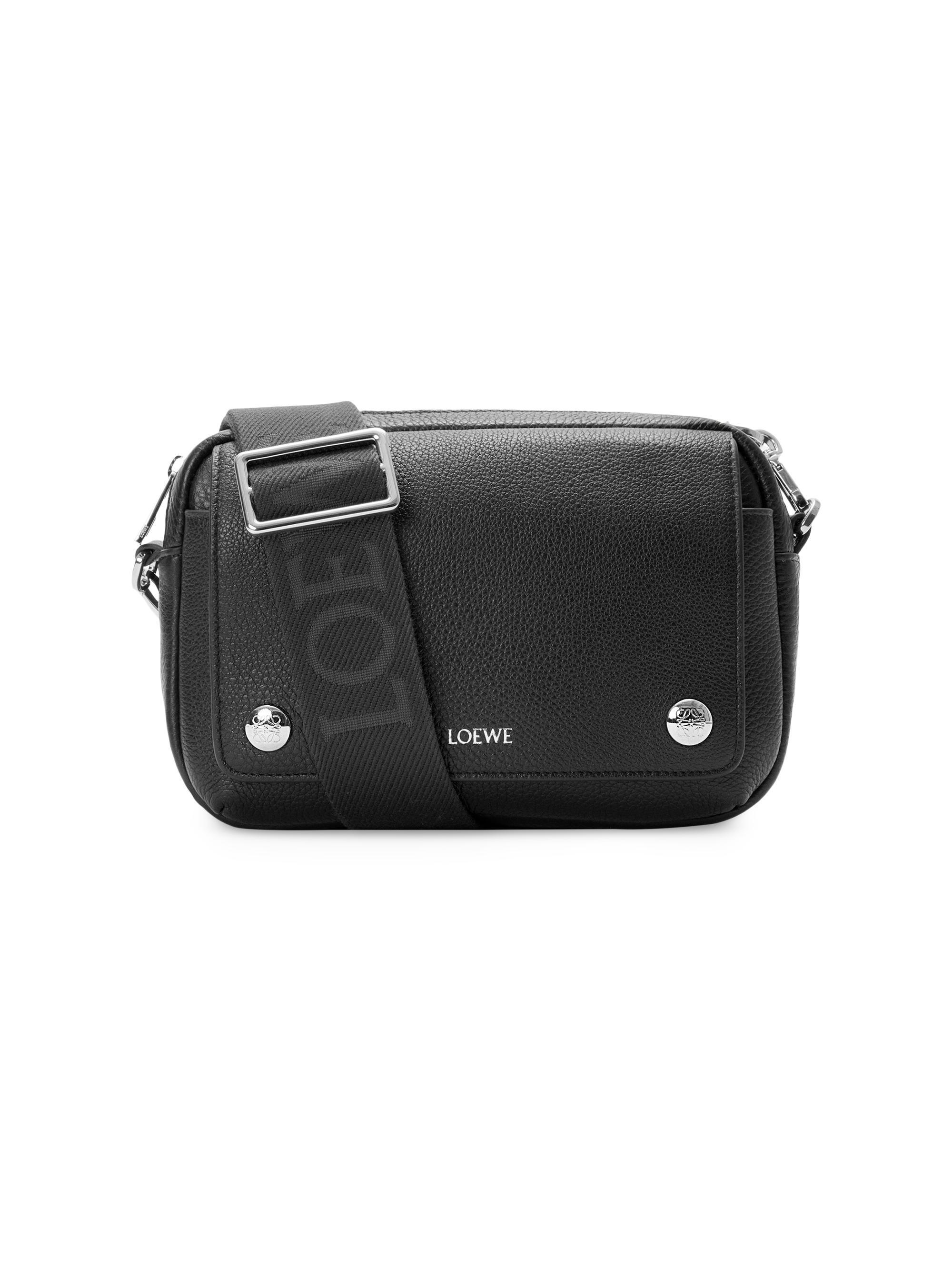 LOEWE Mini Essential Leather Camera Bag | Saks Fifth Avenue