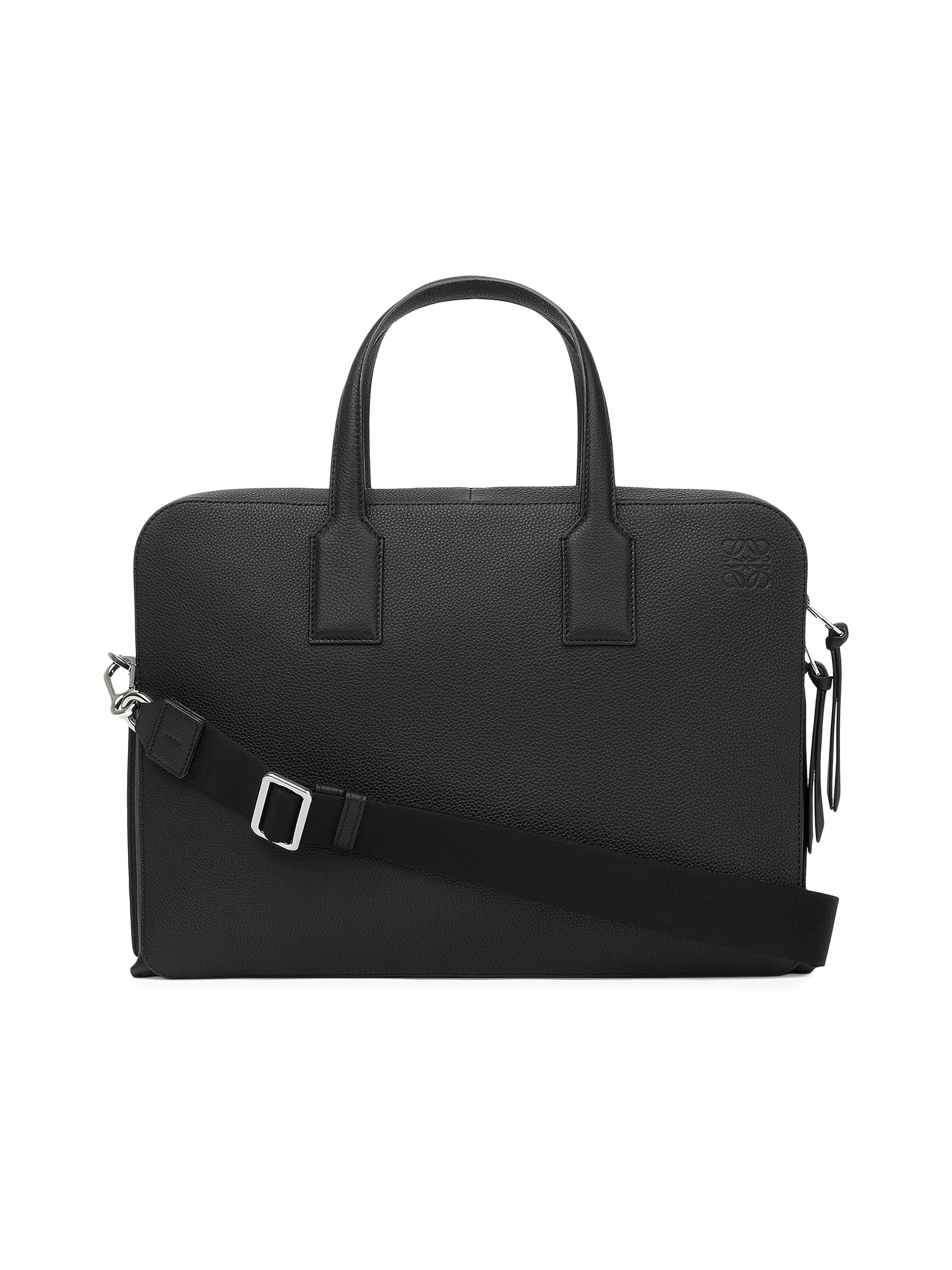 Saint Laurent Leather Briefcase | Saks Fifth Avenue