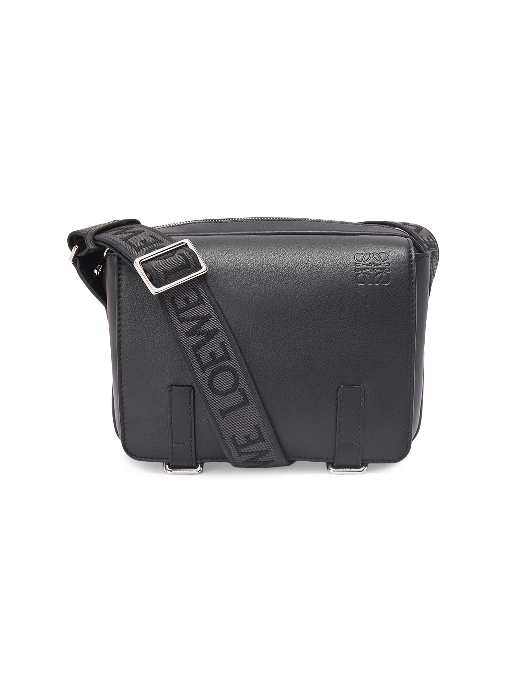 LOEWE Extra-Small Military Leather Messenger Bag | Saks Fifth Avenue