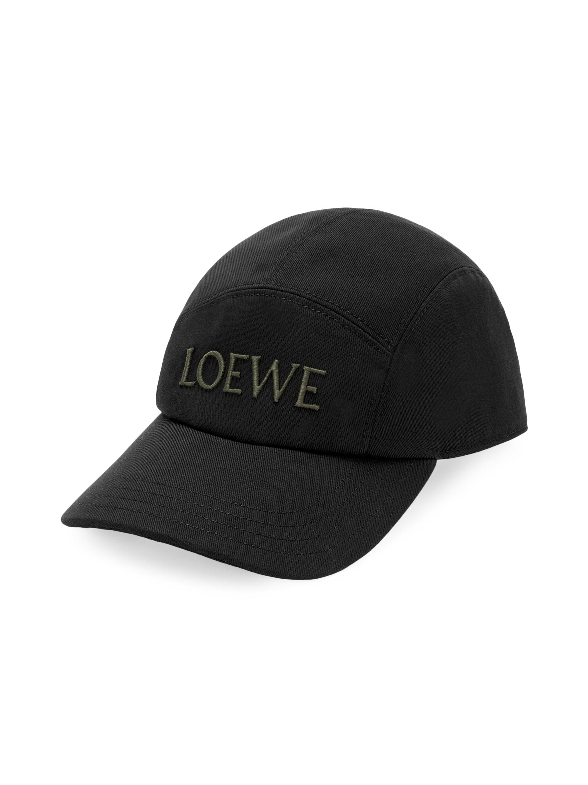 LOEWE Men's Logo Trucker Cap - Black