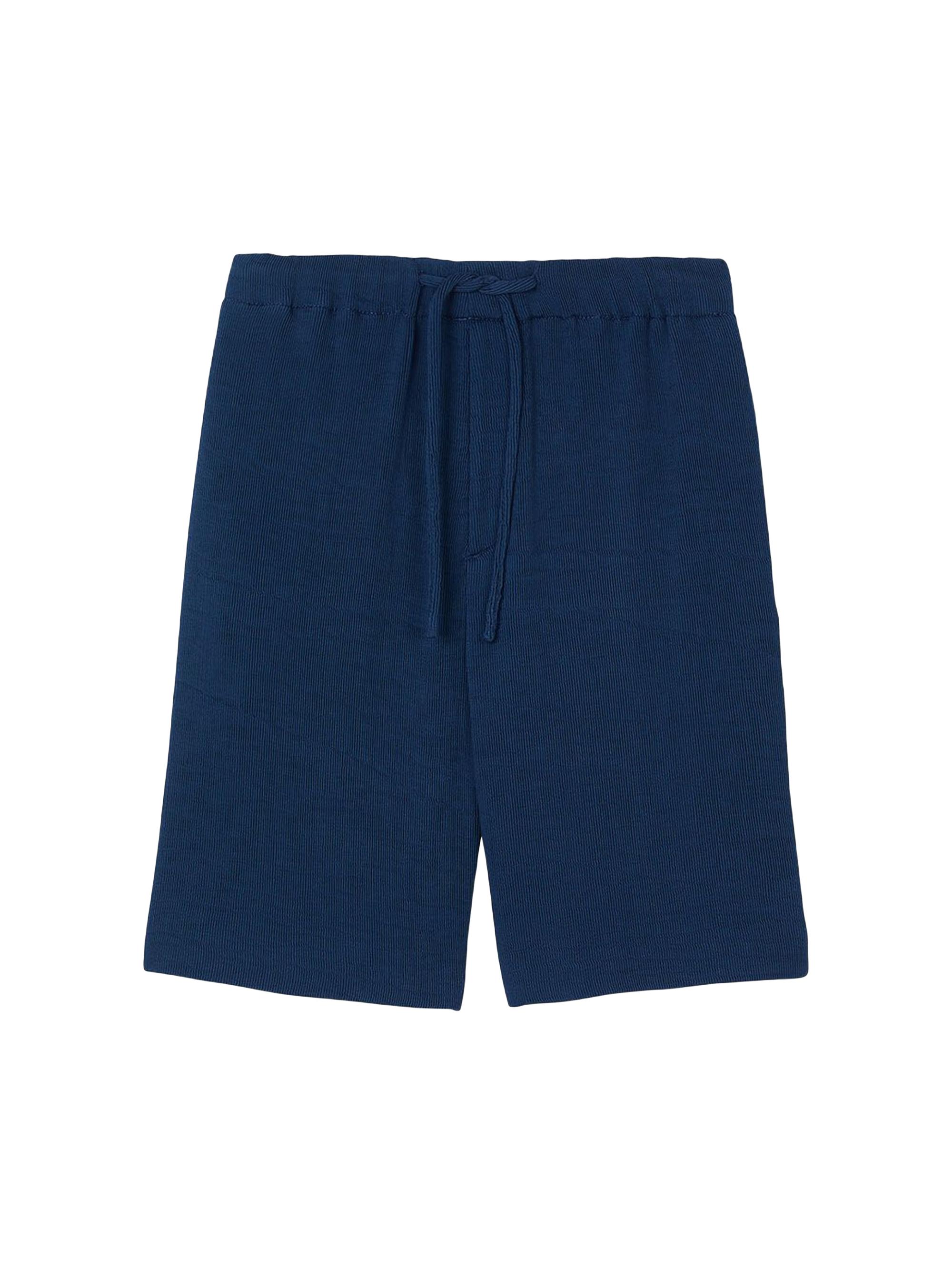 Sandro Men's Pleated Bermuda Shorts - Royal Blue