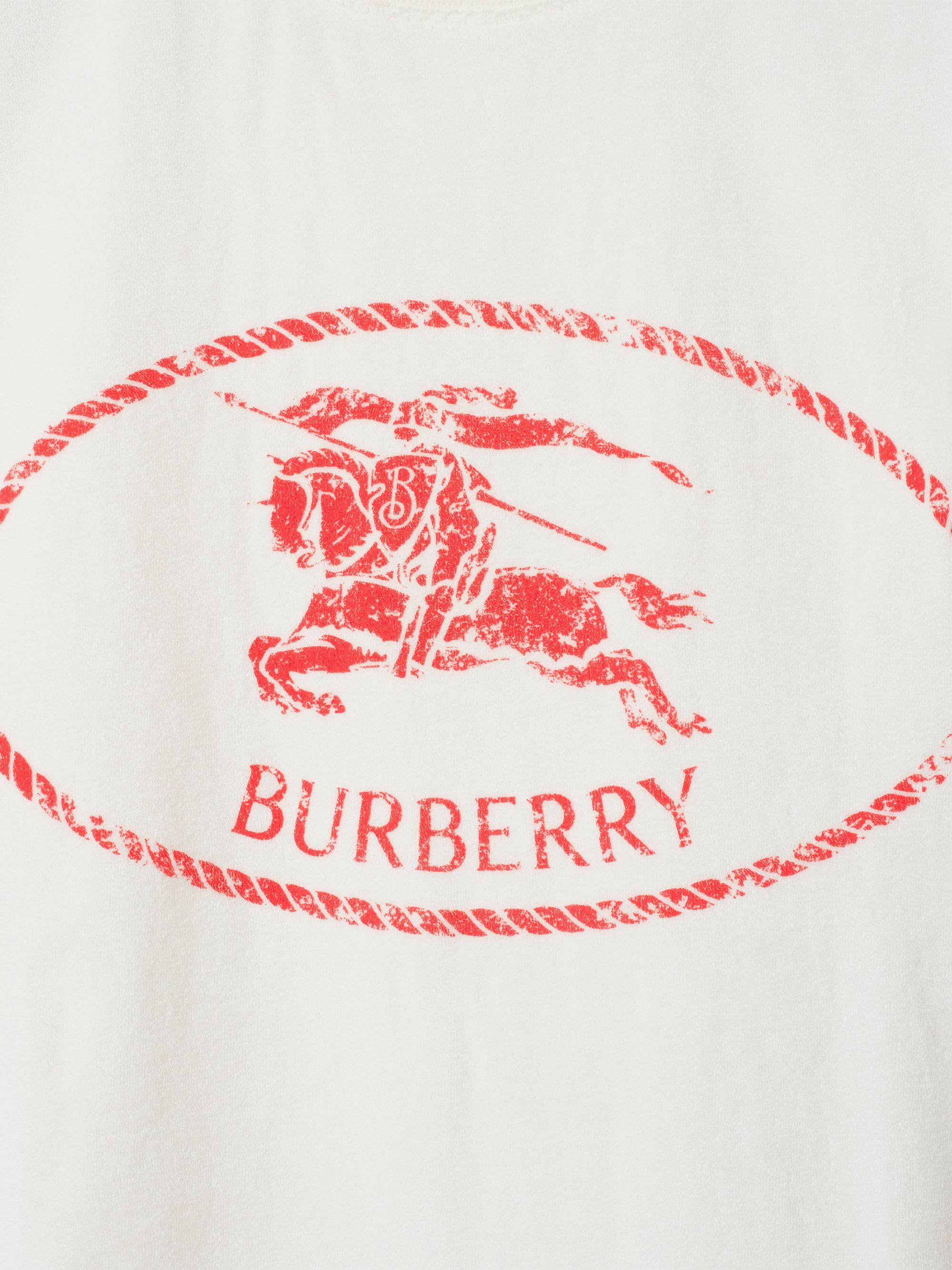 BURBERRY ロゴTシャツ Burberry Logo Graphic Cotton-Blend T-Shirt | Saks Fifth Avenue