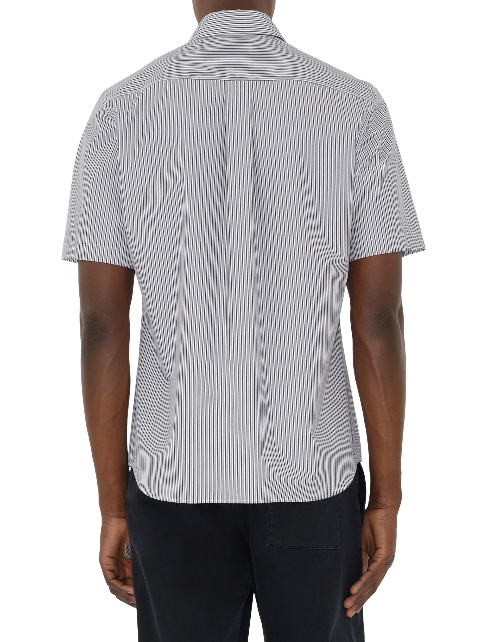 トップス Burberry shirt short sleeve Burberry - Short sleeve cotton shirt White - The Corner