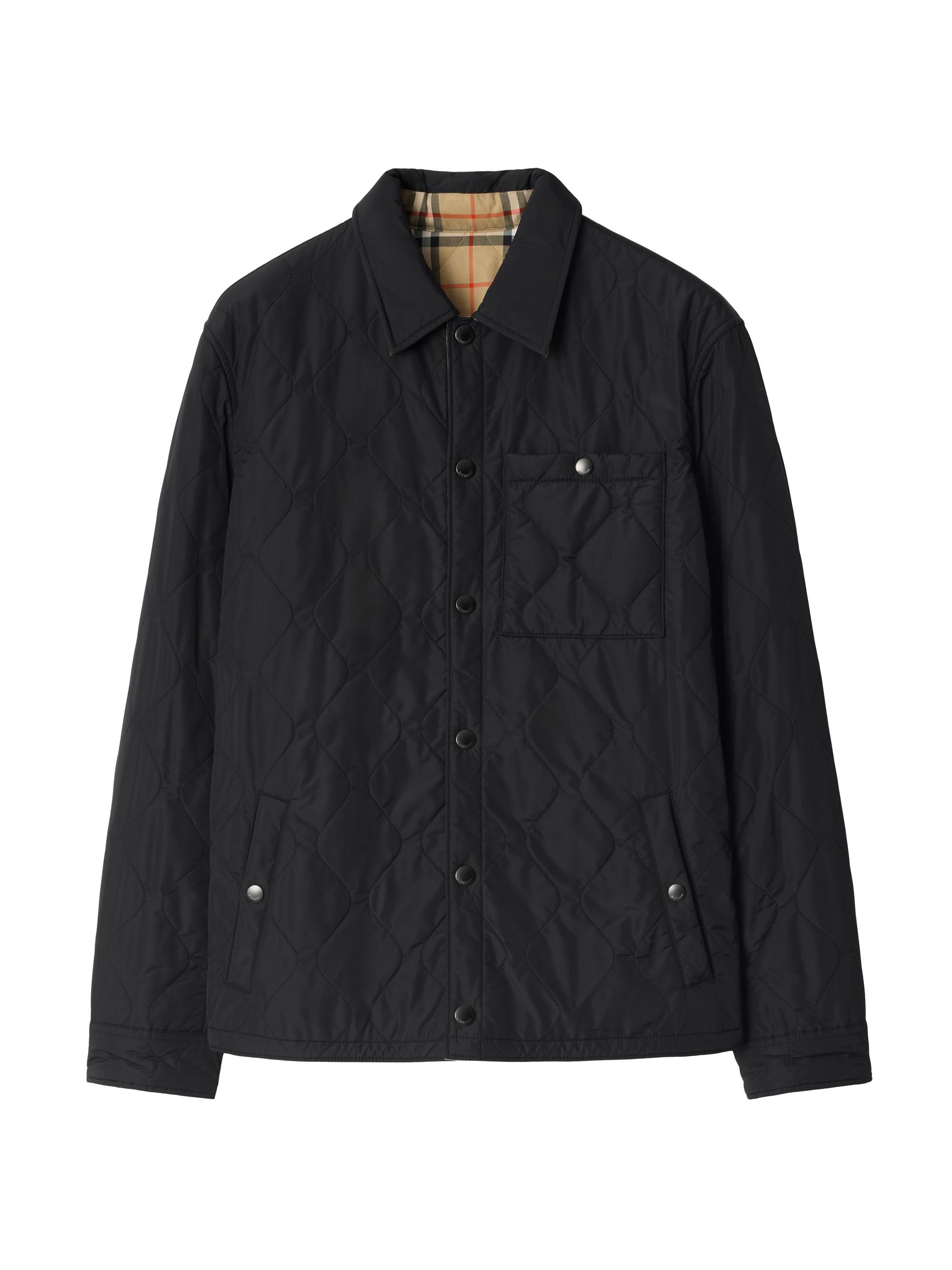 Burberry Nylon Check Windbreaker Jacket | Saks Fifth Avenue