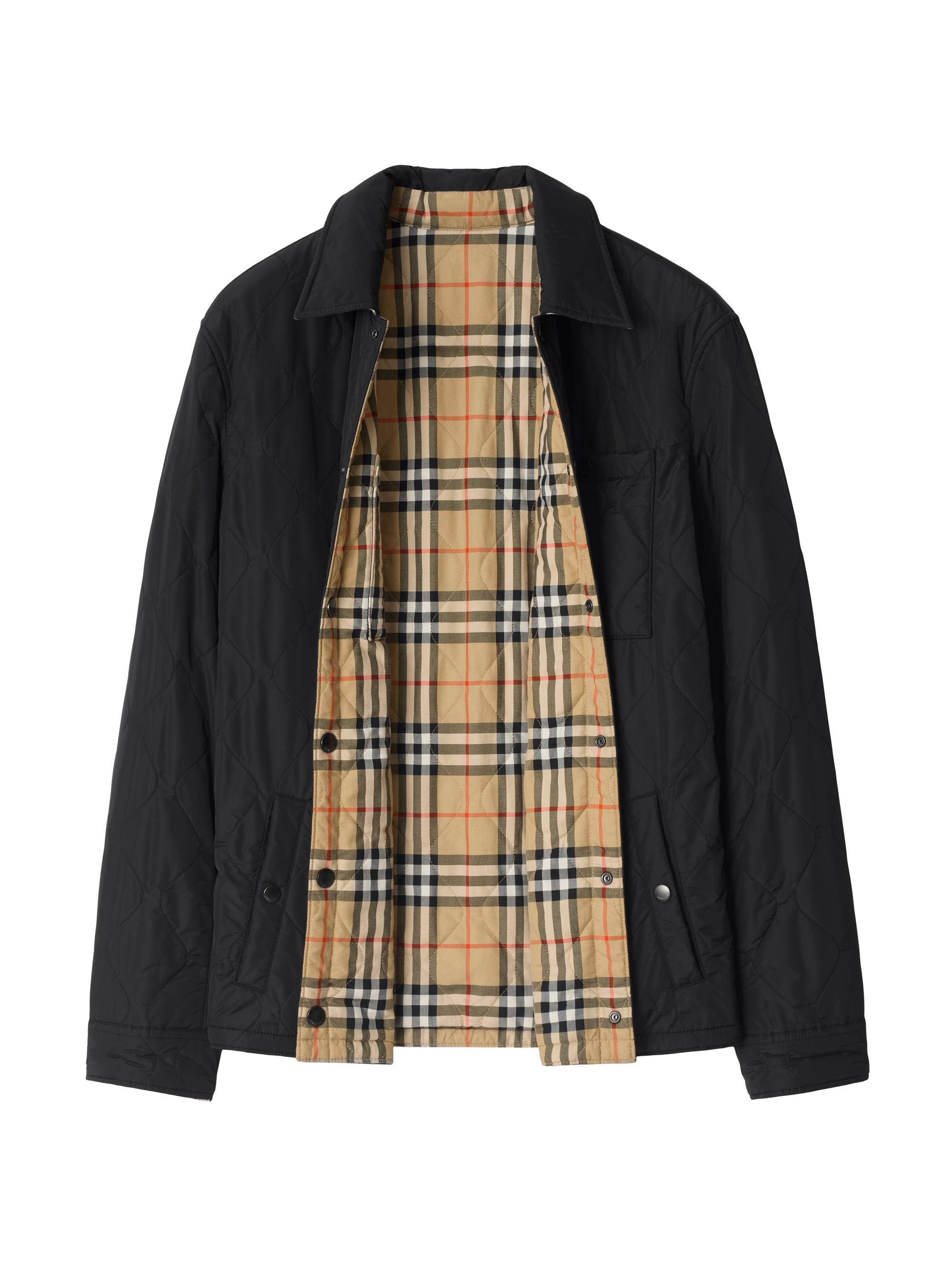Burberry Brighton Reversible Quilted Nylon Overshirt | Saks Fifth