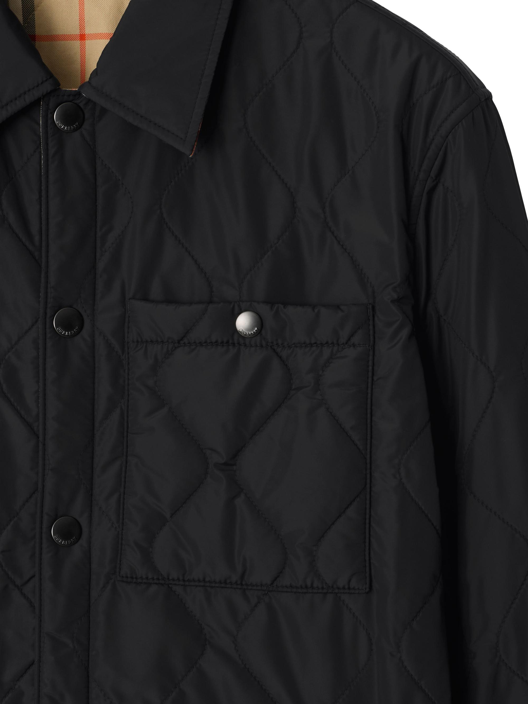 Burberry Brighton Reversible Quilted Nylon Overshirt | Saks Fifth