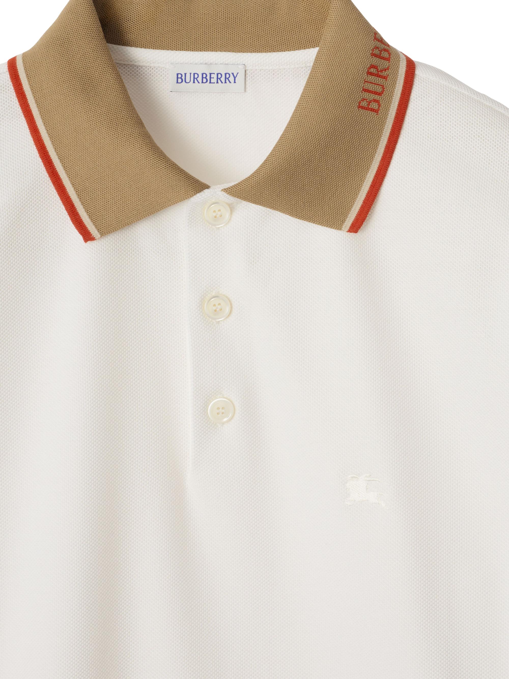 Burberry Stan Cotton Polo Shirt | Saks Fifth Avenue