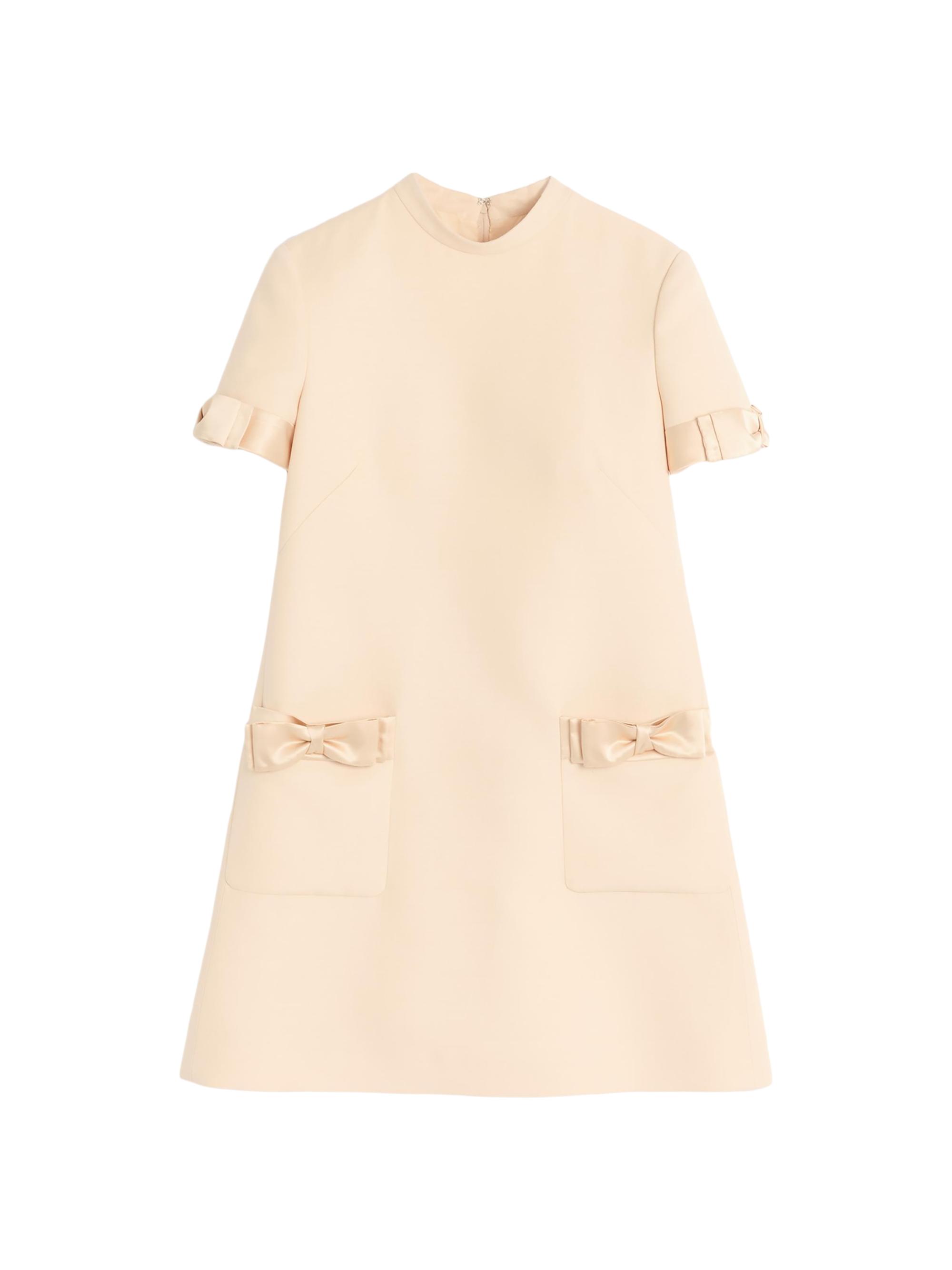 Valentino Garavani Women's Crepe Couture Short Dress - Birch