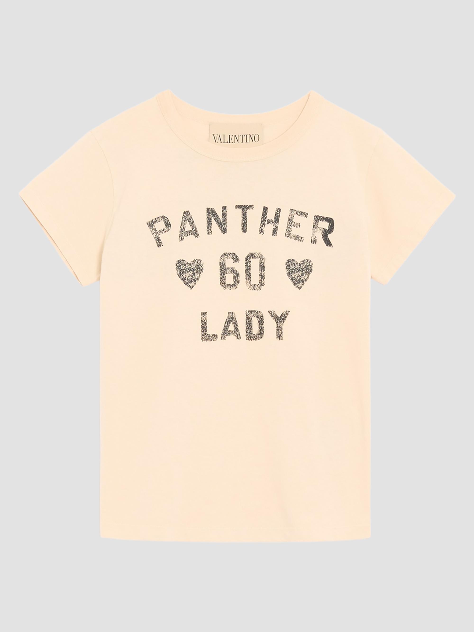 Valentino Garavani Women's Printed Cotton T-Shirt - Birch Black | Thumbnail 3