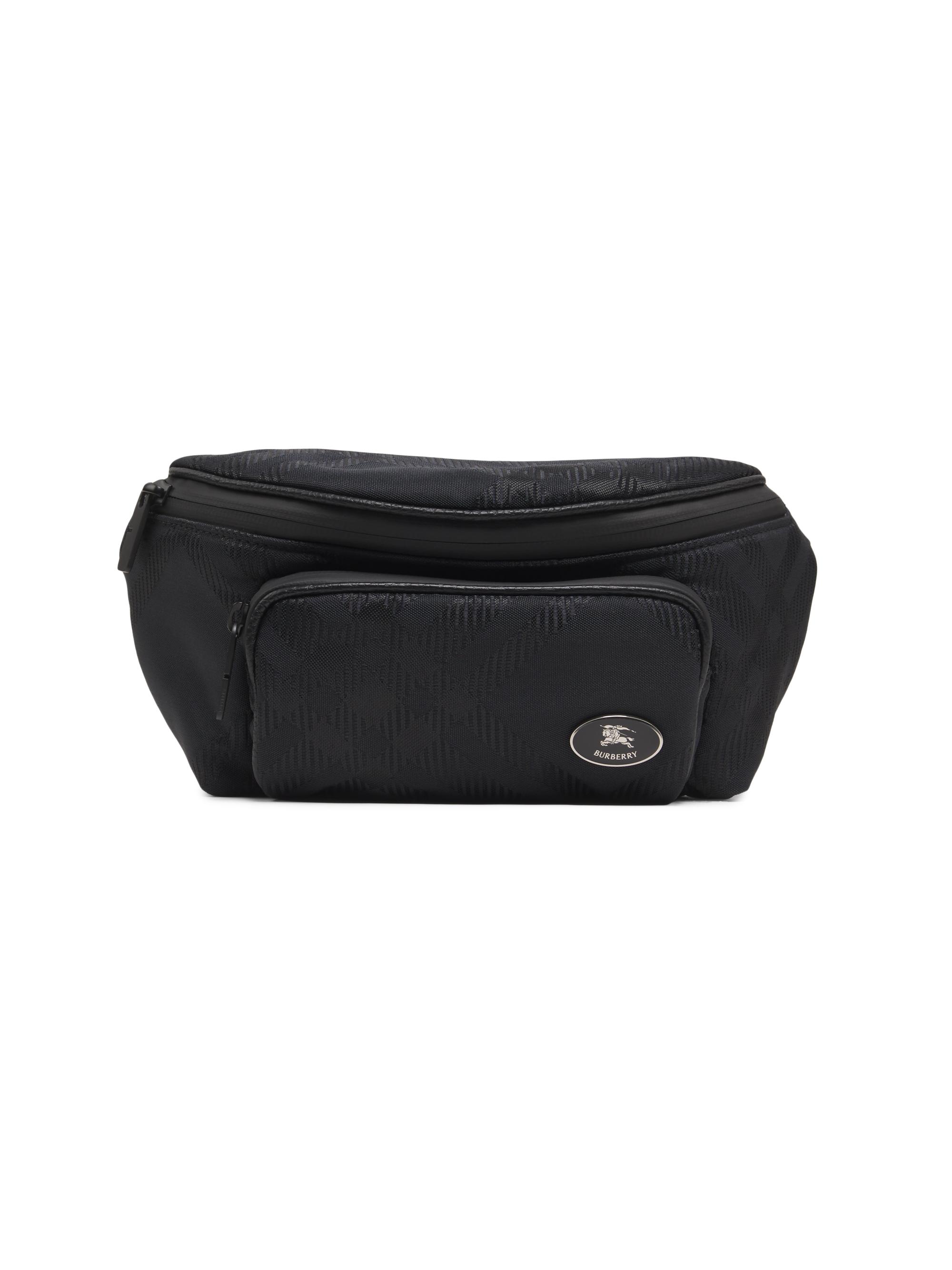 Burberry Men's Mini Nylon Belt Bag - Black