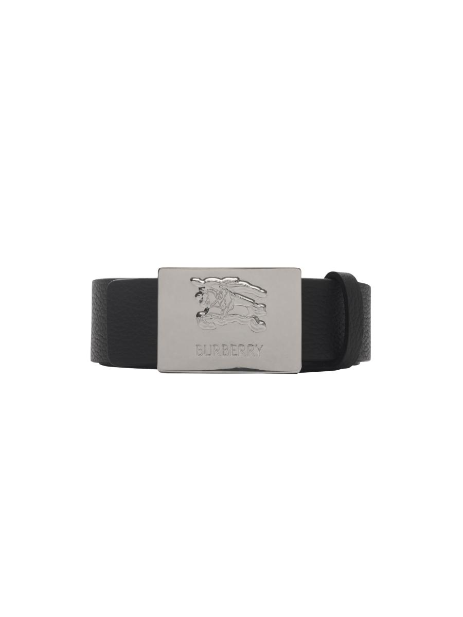 Burberry Square Knight Stamp Reversible Leather Belt | Saks  display picture 3