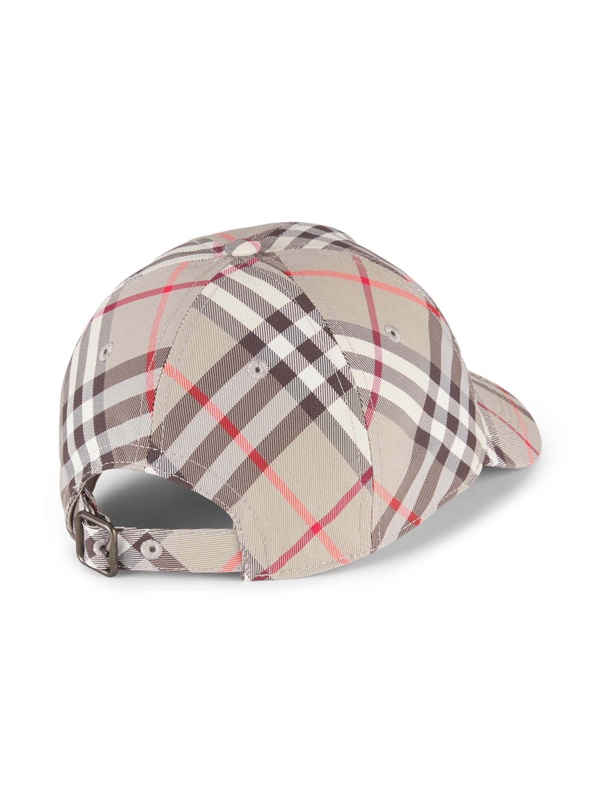 Burberry Check EKD Baseball Cap | Saks Fifth Avenue