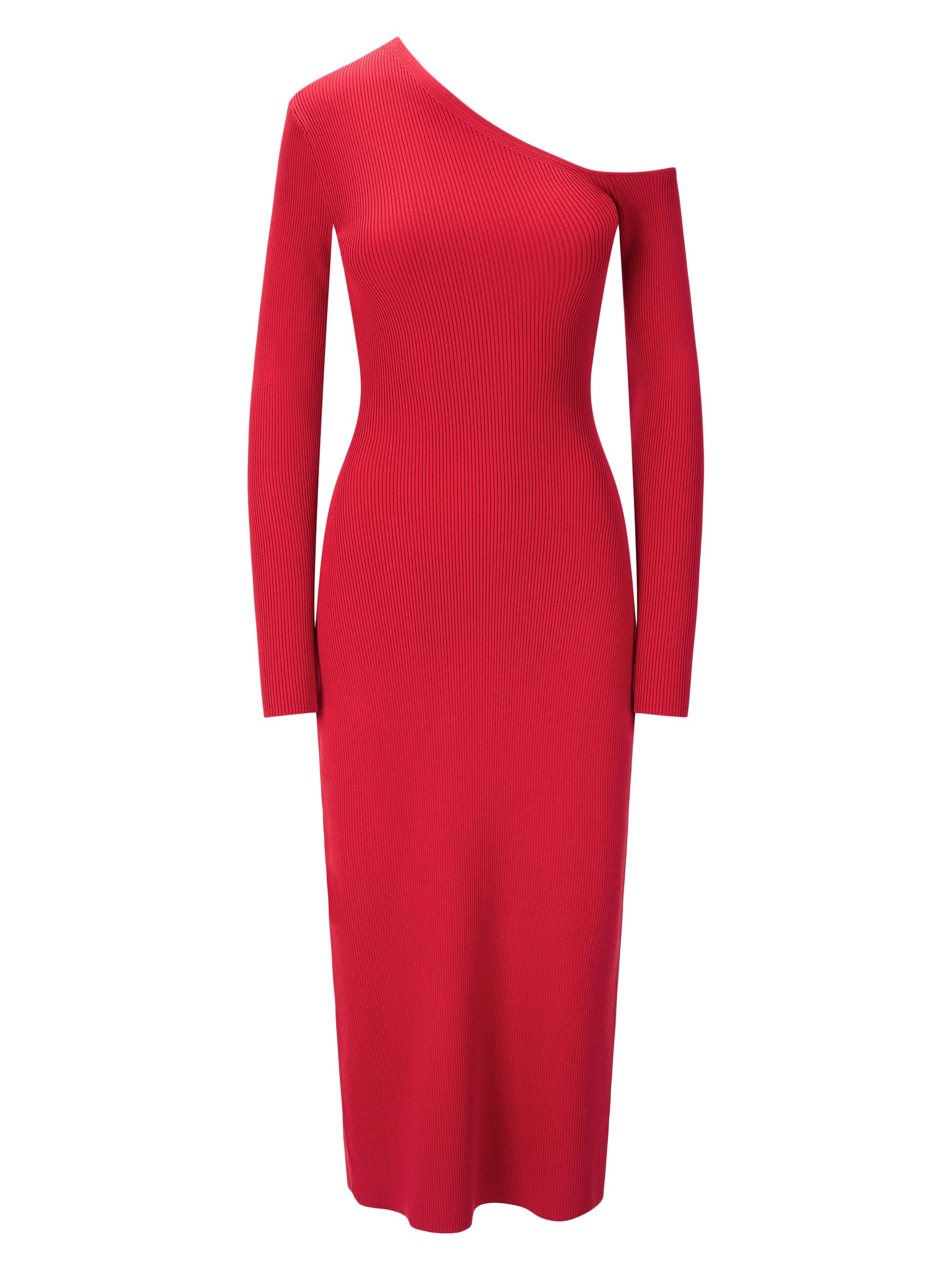 Veronica Beard Nami Pointelle-Knit Midi-Dress | Saks Fifth Avenue
