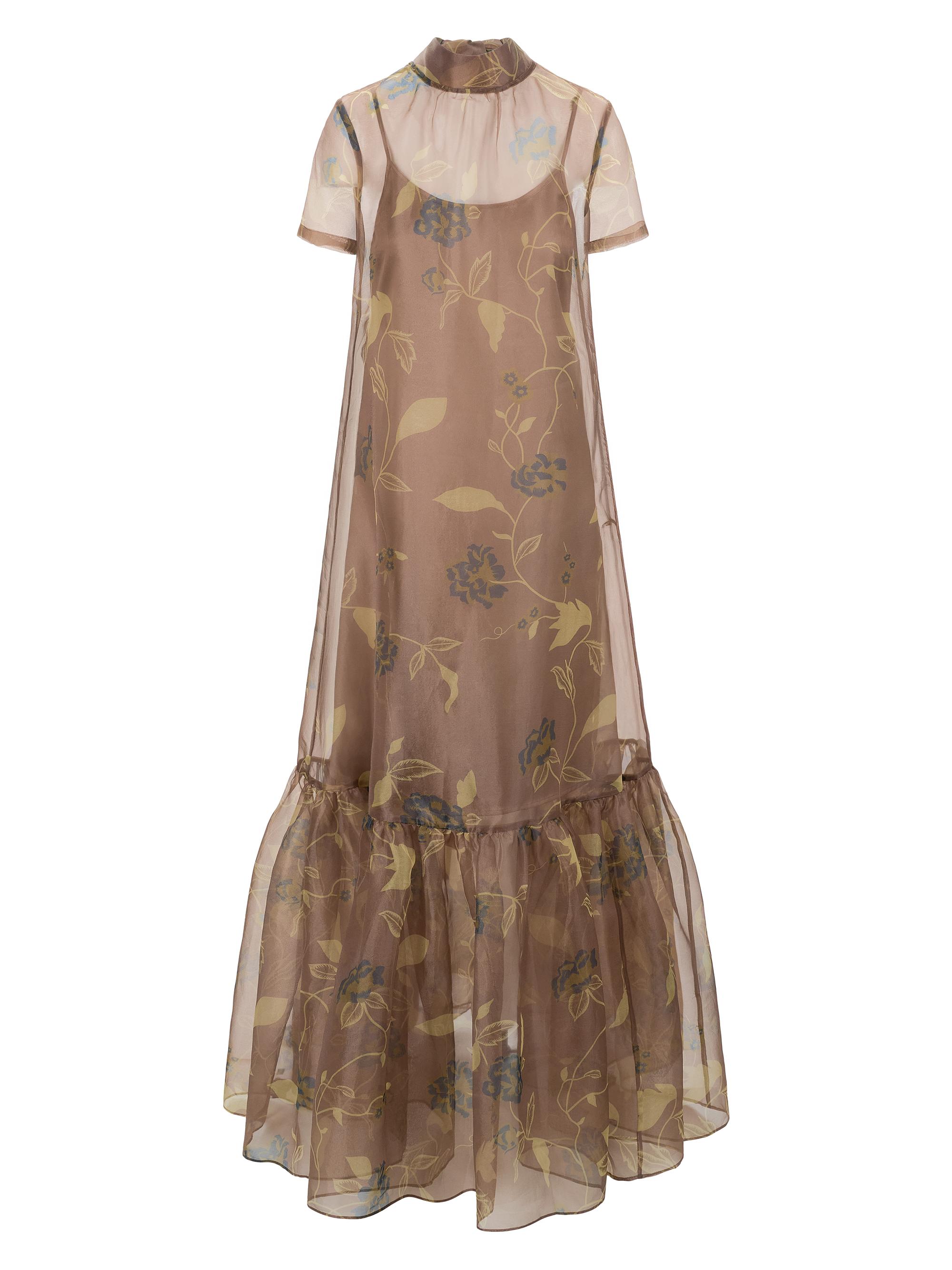 Staud Women's Calluna Floral Organza Gown - Vintage Floral