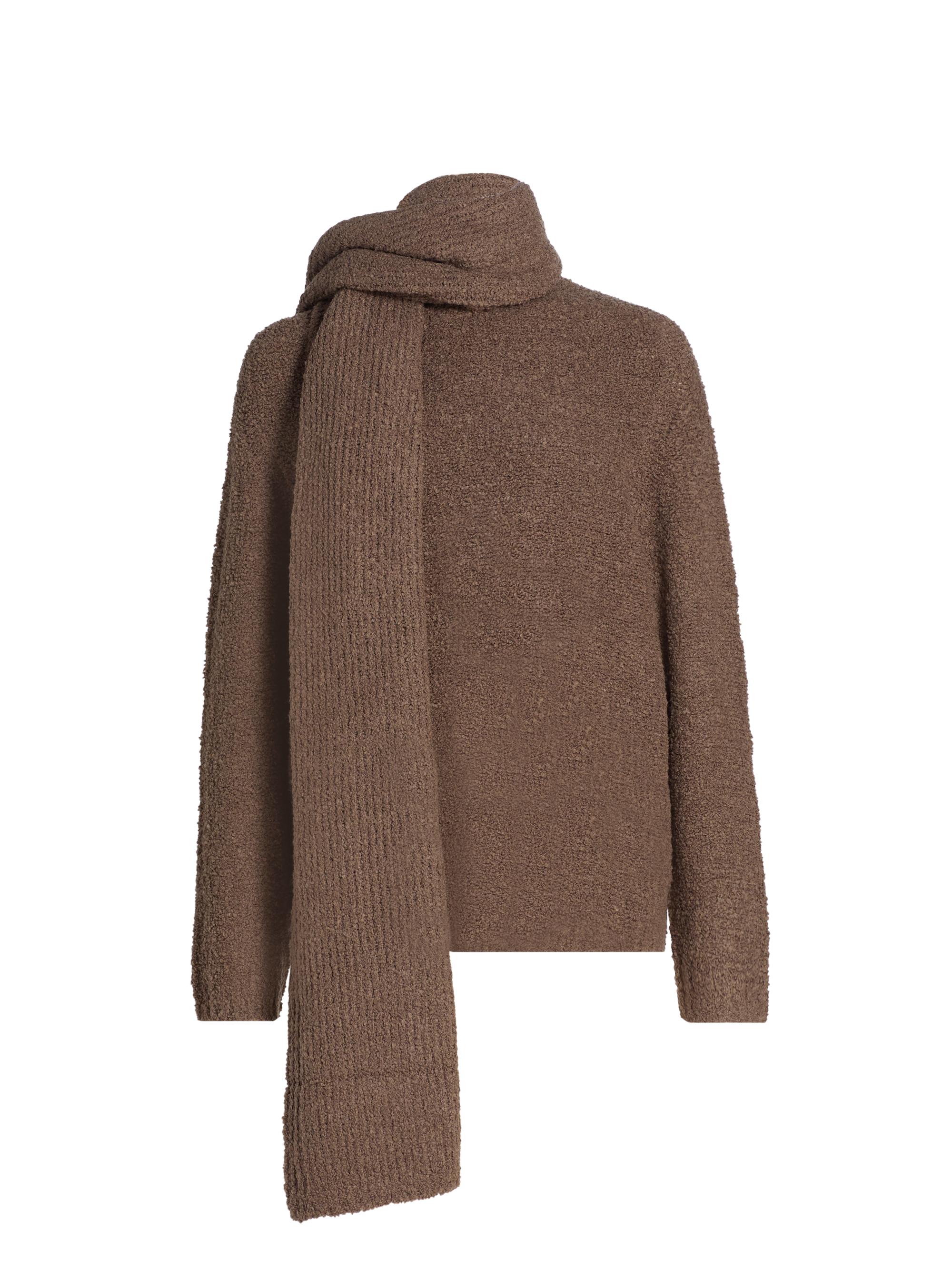 Staud Women's Siren Scarf Sweater - Truffle