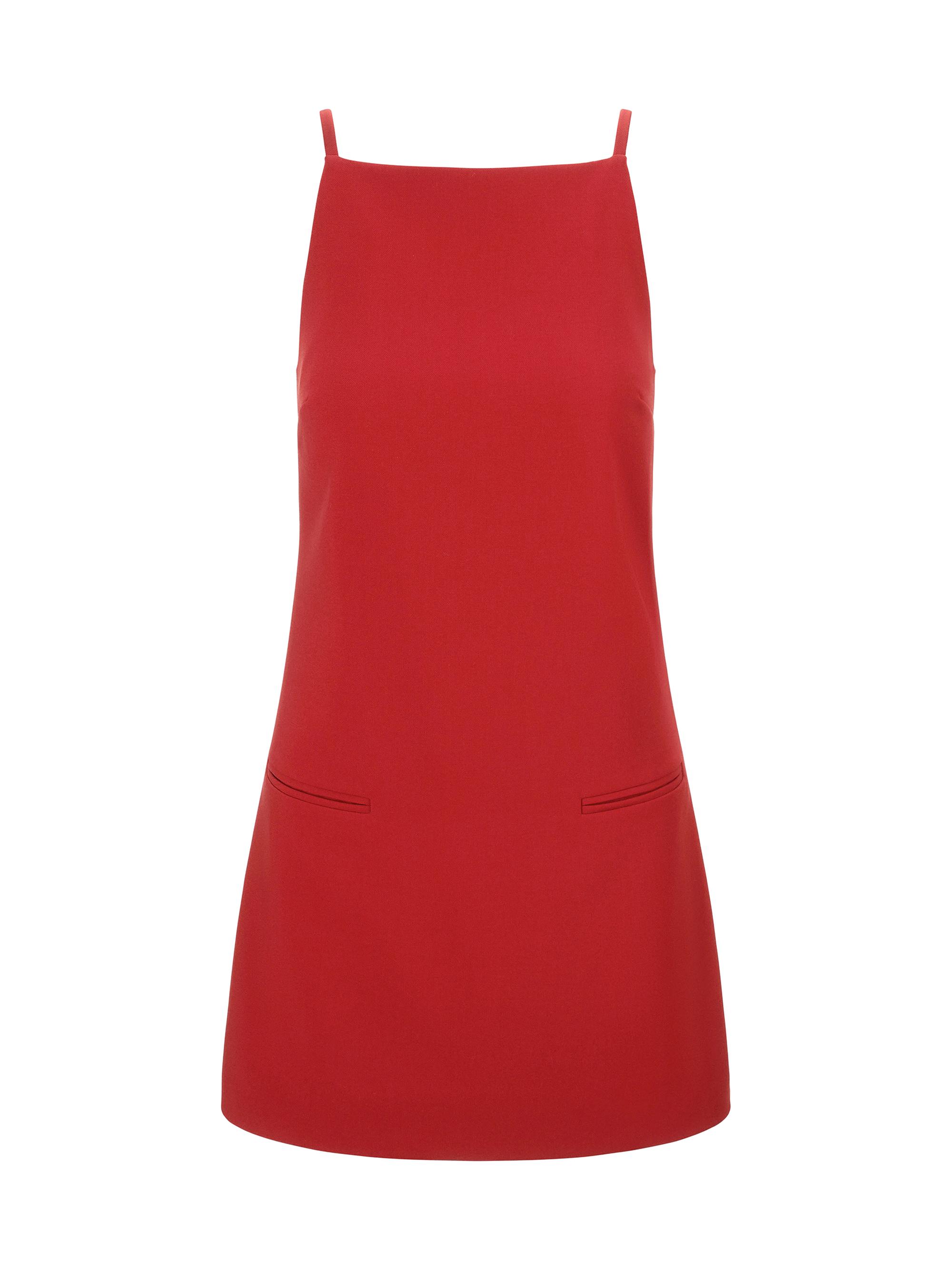 Staud Women's Rhythm Sleeveless Minidress - Rouge