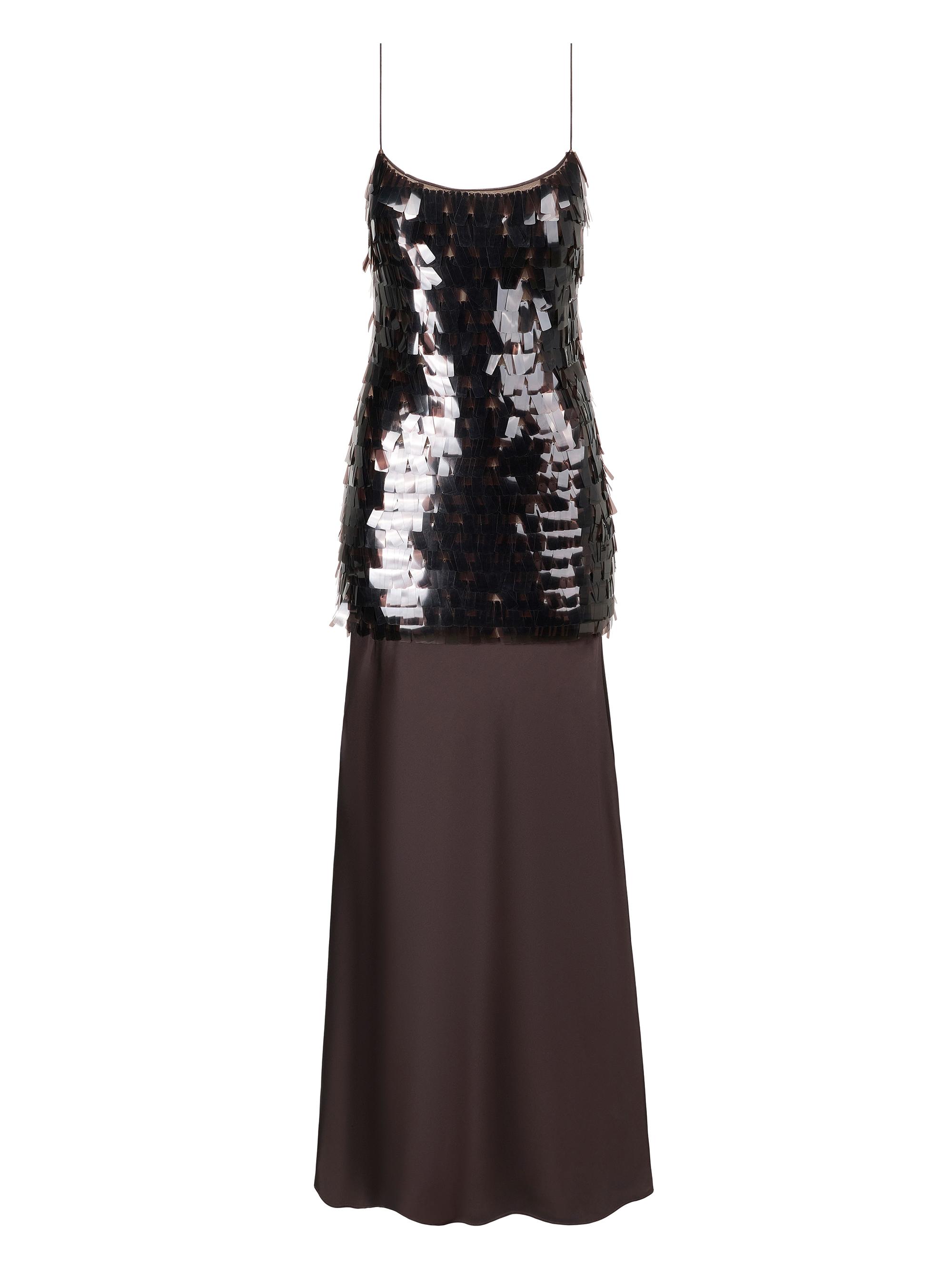 Staud Women's Mesa Sequin Maxi Dress - Earth