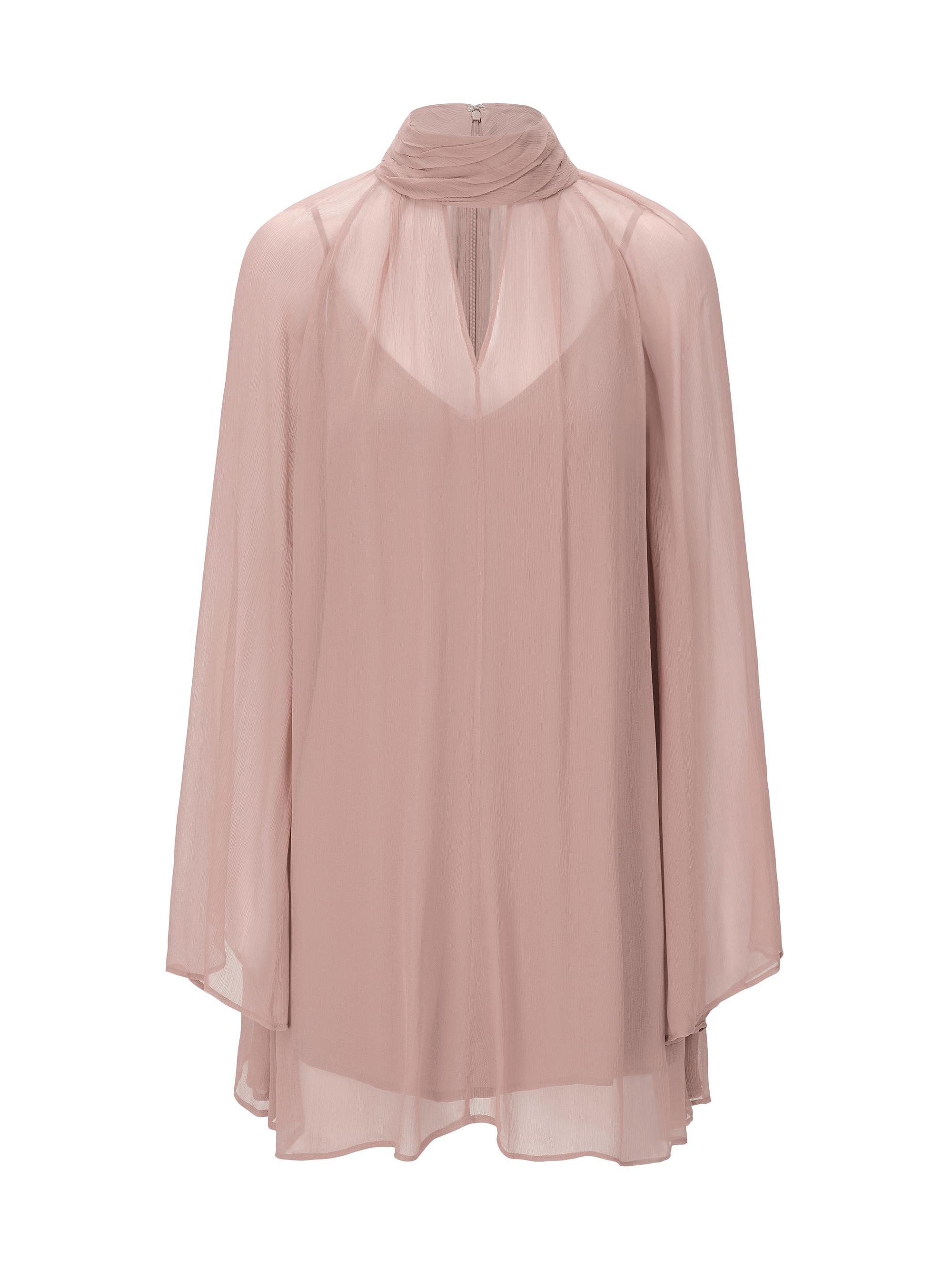 Staud Women's Esther Semi-Sheer Minidress - Taupe