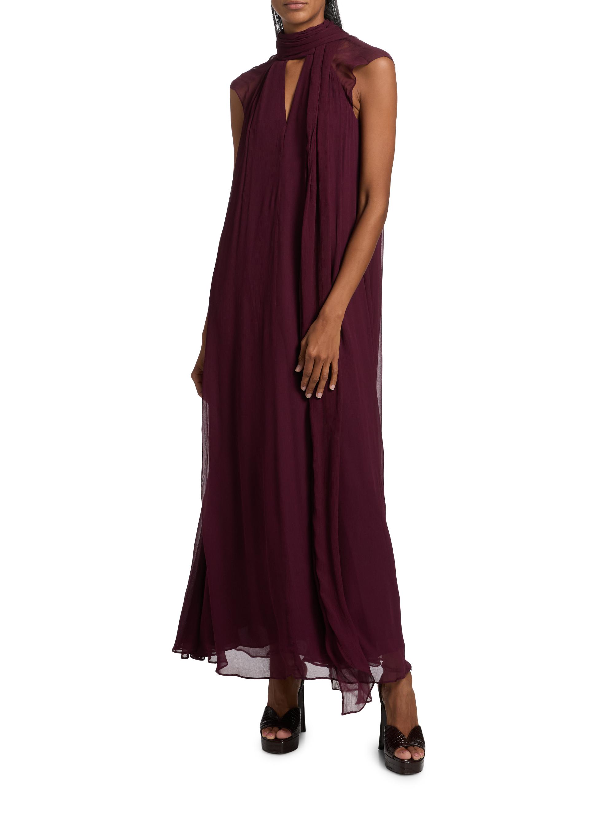 white christmas dresses Staud Camilla Maxi Dress in Black – Mode Sportif main image 1